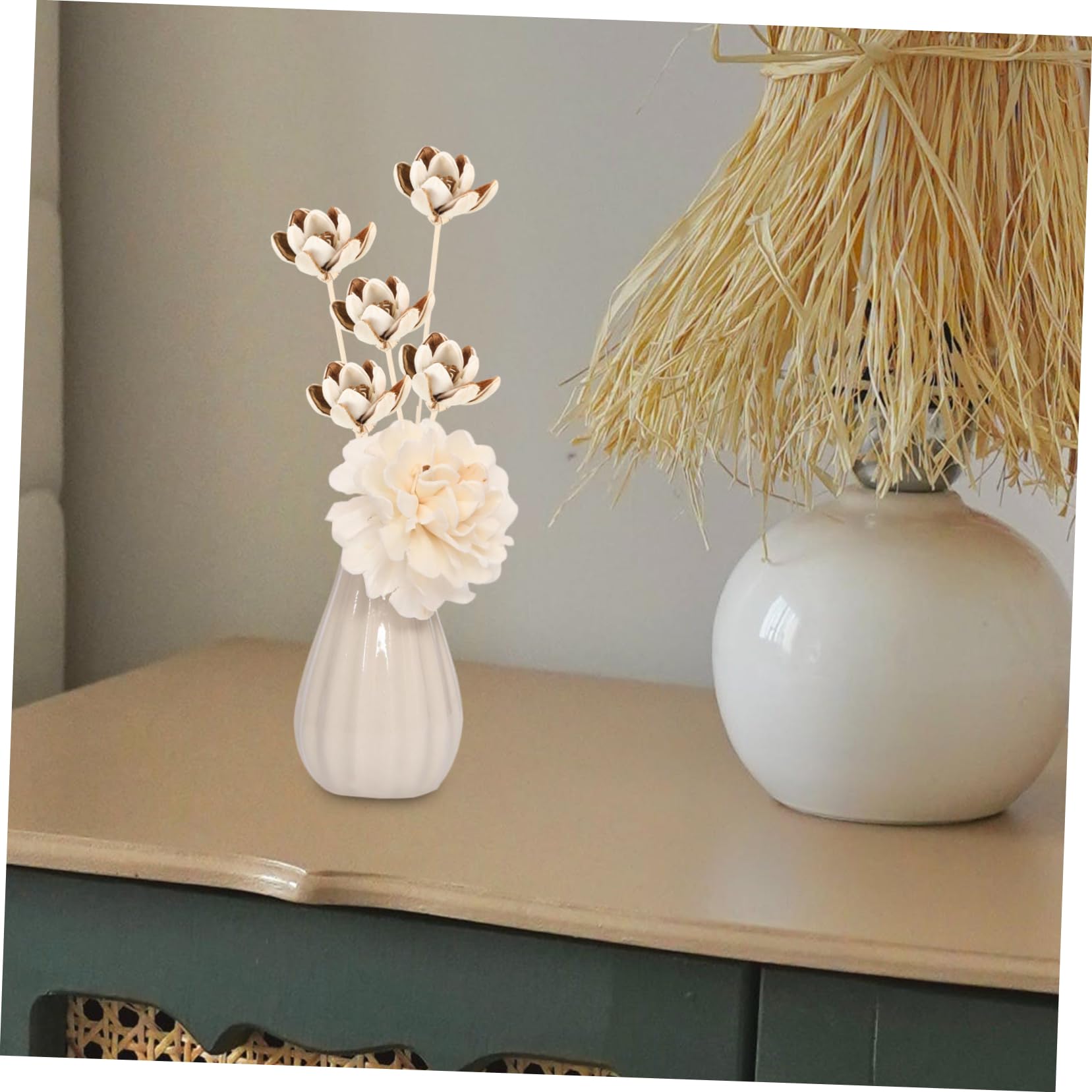 SEWACC 25stücke Teiliges Aromatherapie Diffuser Sticks Elegante Duftstäbchen Für Raumduft Für Büro Schlafzimmer Wohnzimmer Und Badezimmer Wiederverwendbar Transparent