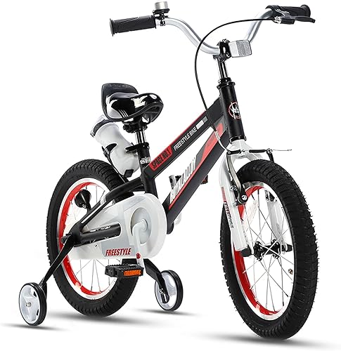Royalbaby Freestyle - Bicicleta infantil con 2 frenos de mano, 12, 14, 16, 18, 20 pulgadas, para niños y niñas de 3 a 12 años