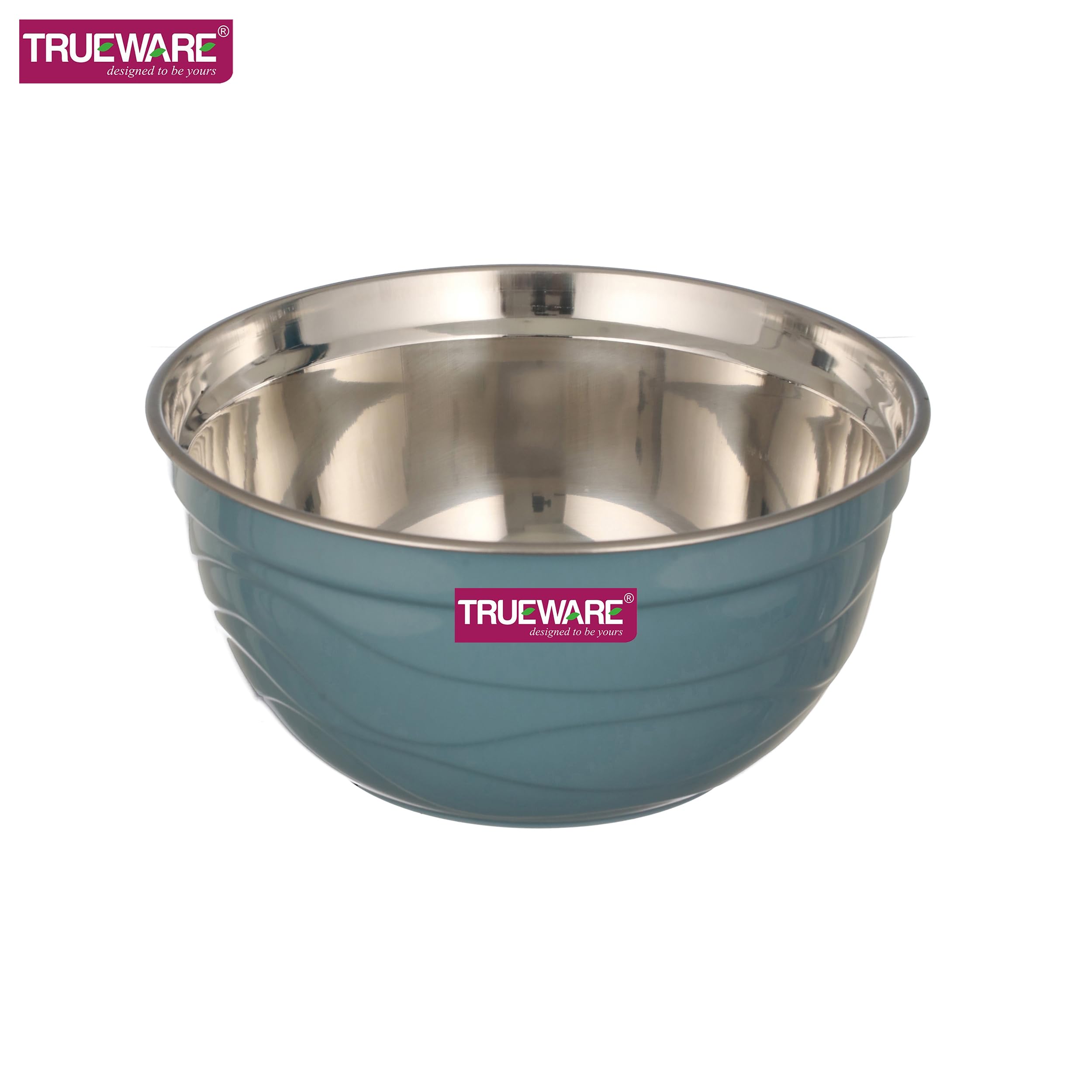 Trueware Stainless Steel Microwave Bowls - Set of 3 -9