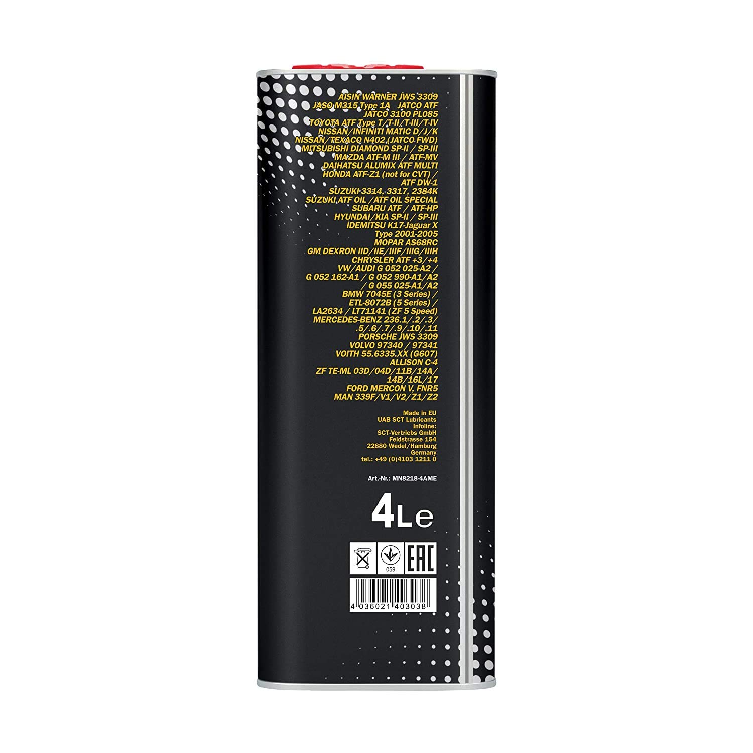 Buy MANNOL 8218 O.E.M MULTIVEHICLE European, Asian and American Car