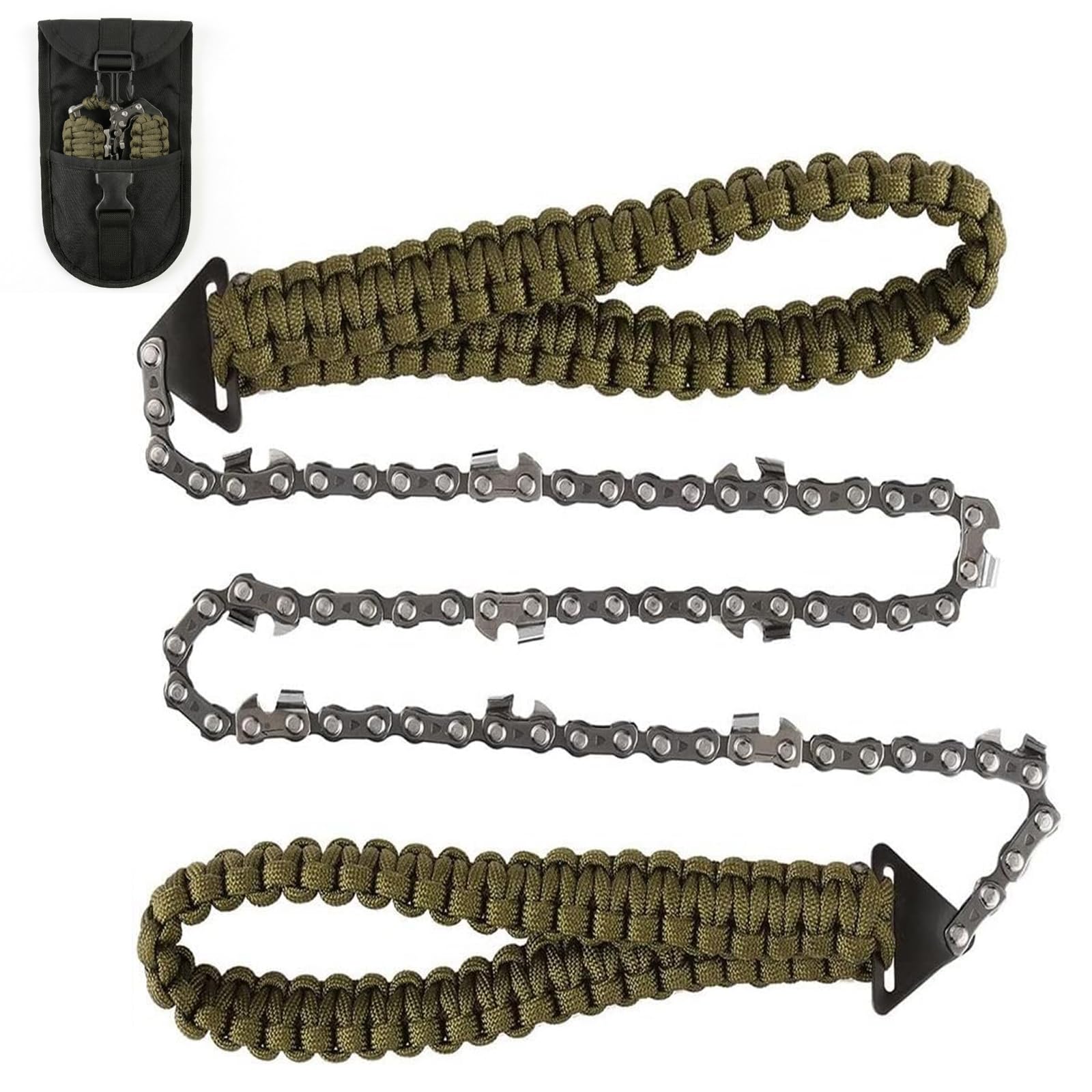 Folding Pocket Chainsaw, Chain Hand Saw for Fast Wood Cutting