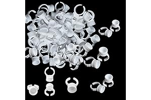 400PCS Glue Rings for Eyelash Extensions