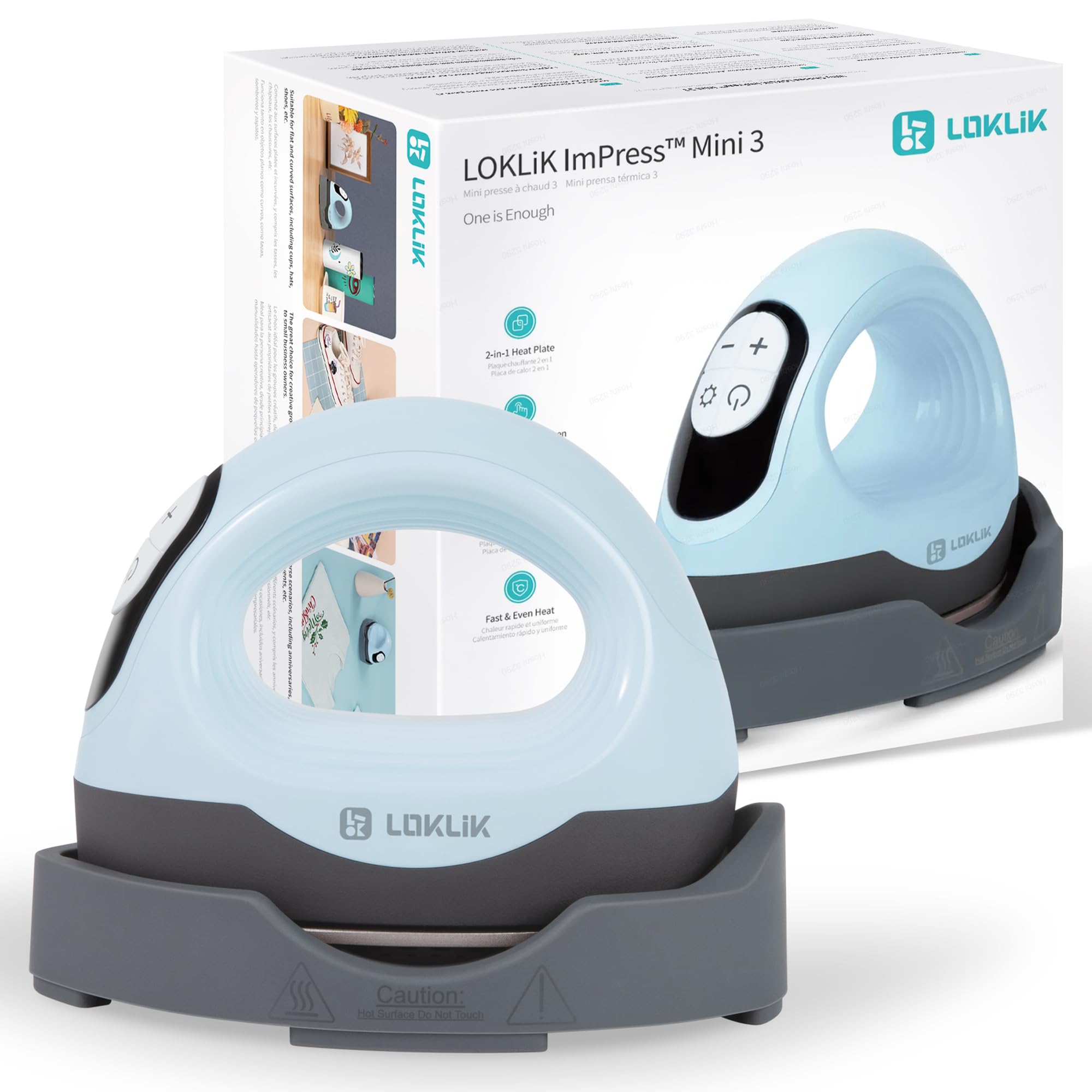 LOKLIK Impress Mini 3 – Hitzepresse für Textilien und mehr