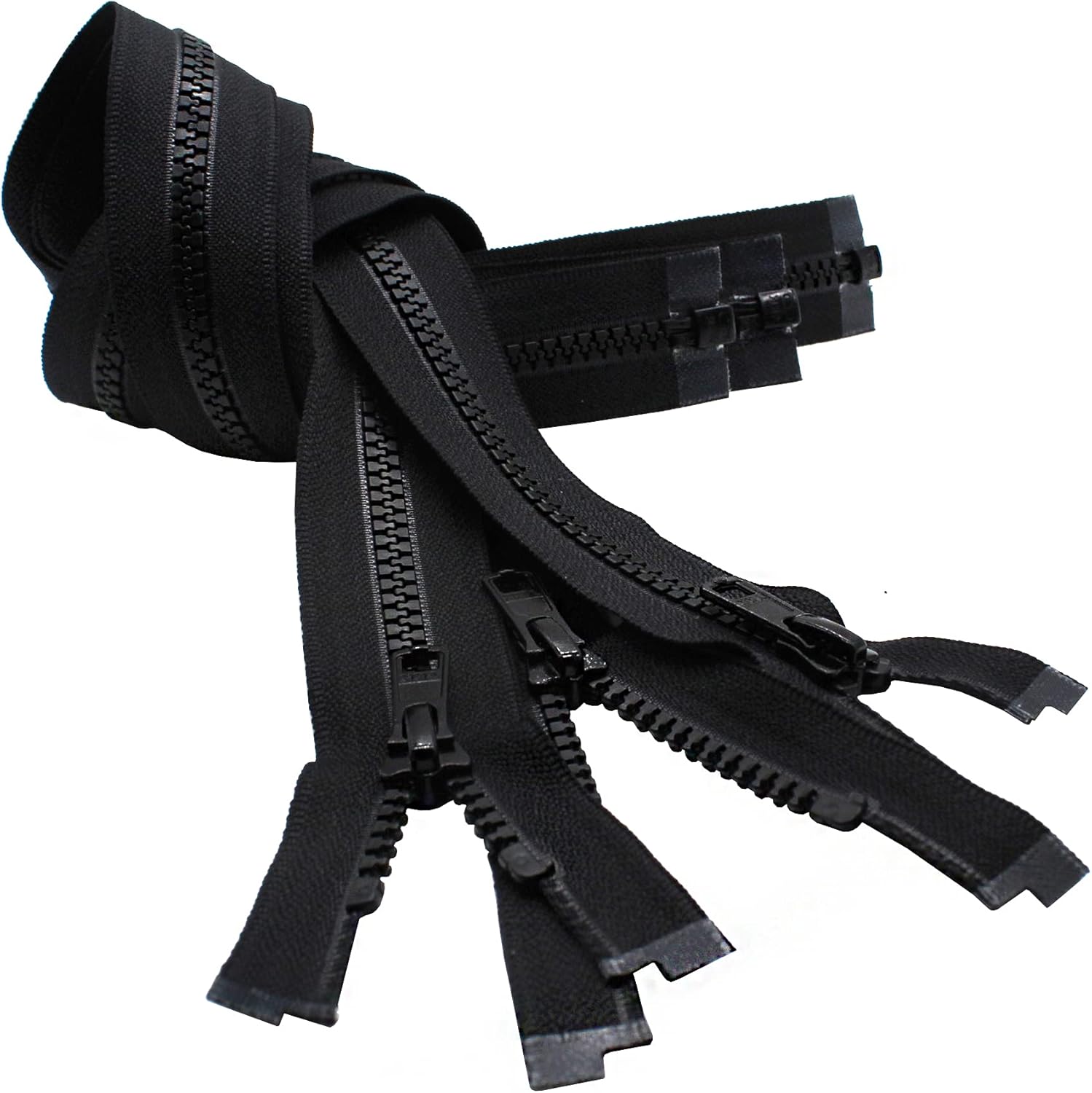 YKK Sport Zipper 35 Vislon Zipper YKK 5 Molded Plastic Separating