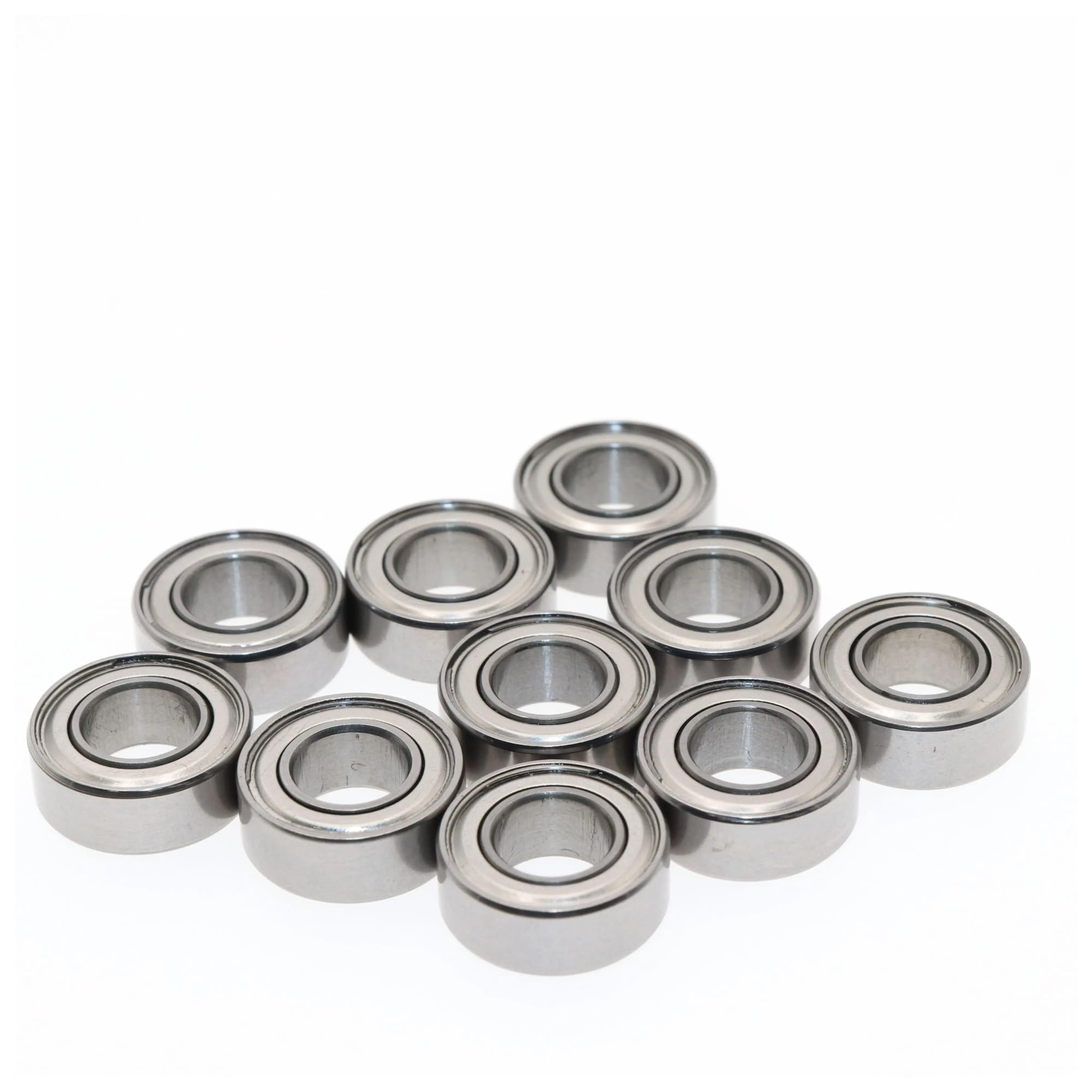10 Piezas Cojinete SR188ZZ 6,35 X 12,7 X 4,762 SUS440C Cojinetes de acero Inoxidable Cojinetes de Bolas de Ranura Profunda