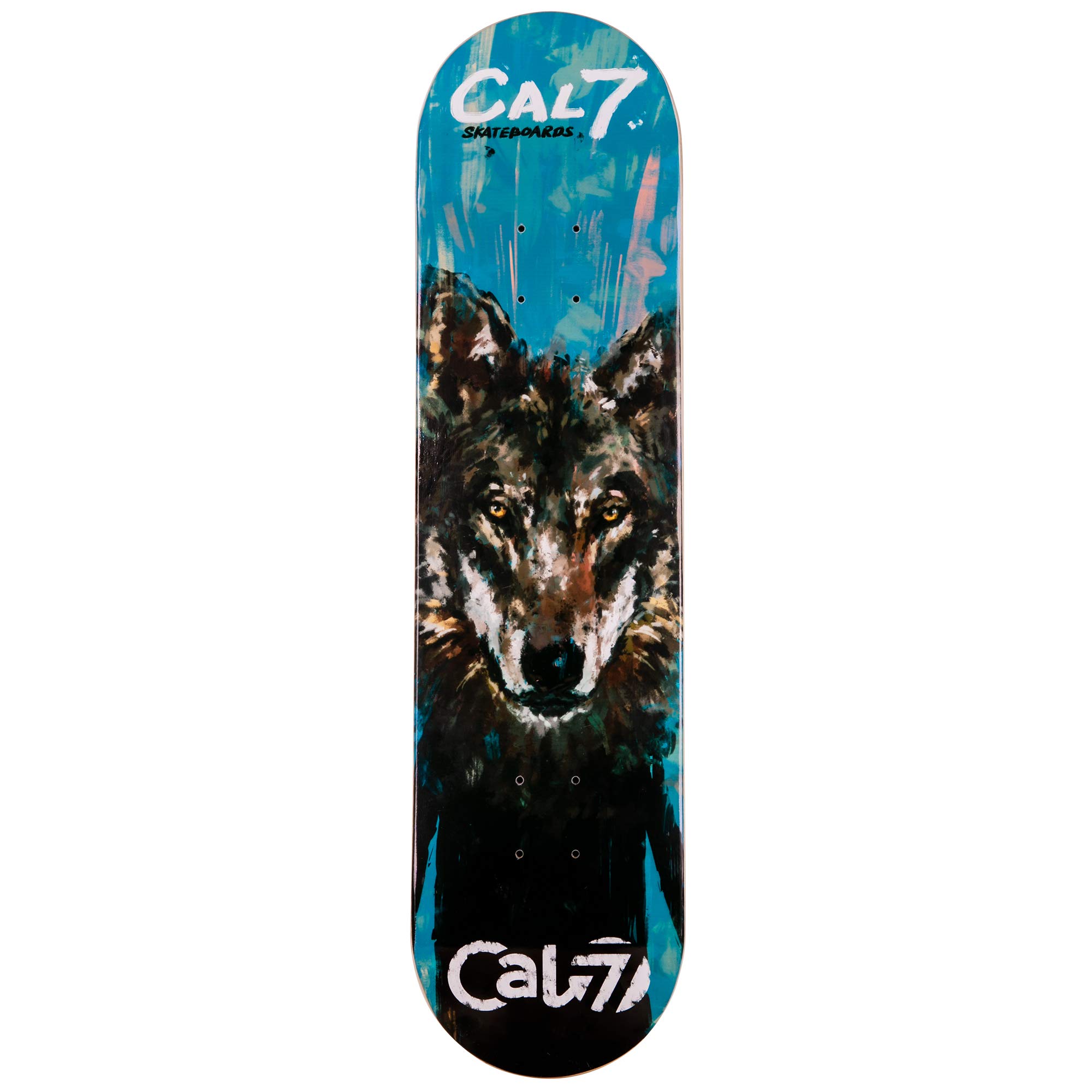 Cal 7 Graphic Skateboard Deck with Grip Tape | Canadian Maple| 8 Inch (Rogue)
