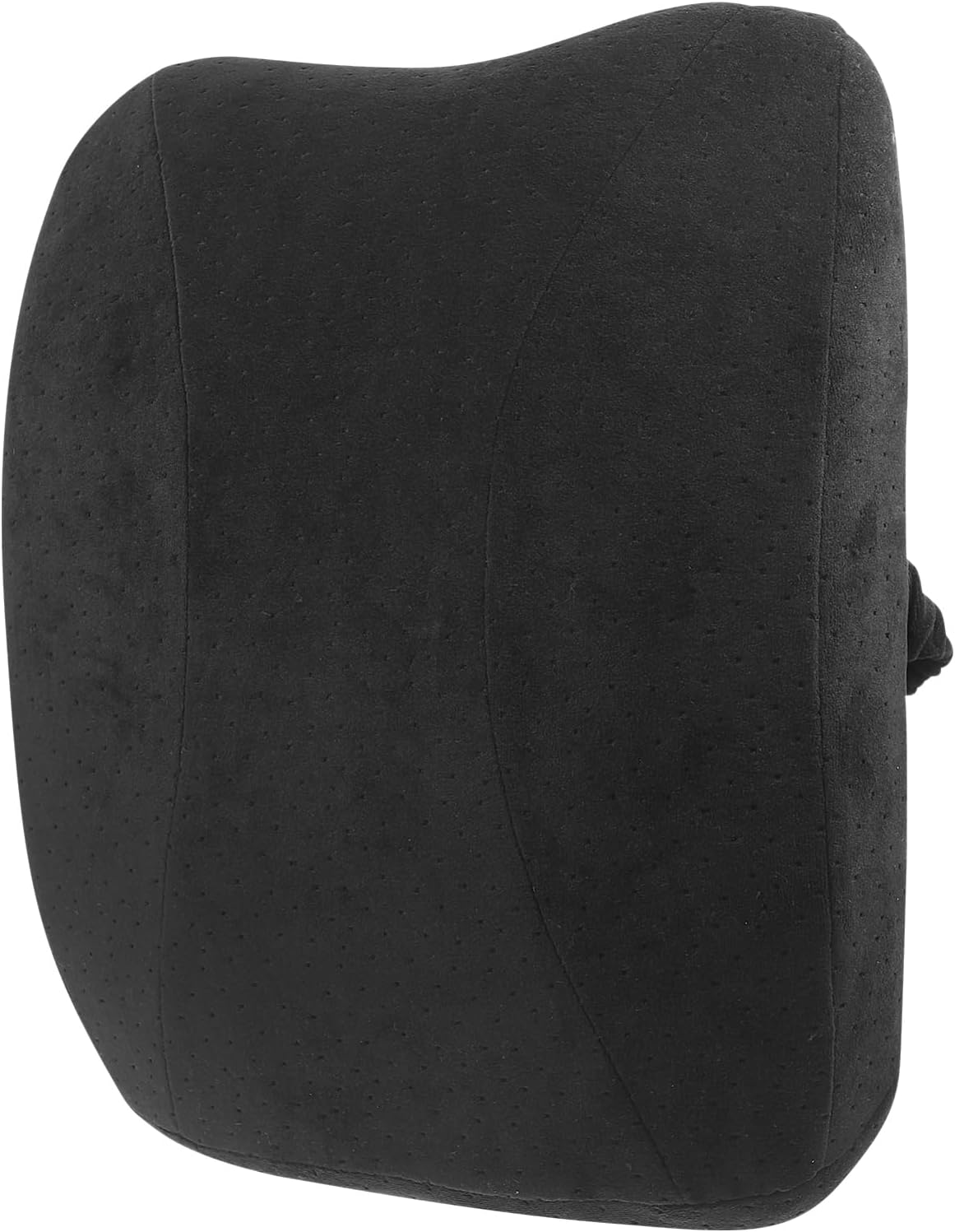 Multifunctional Lumbar Back Support Cushion Memory Foam Waist Pillow for Car Office Chair Lightweight Portable Relief for Back Pain Random Style