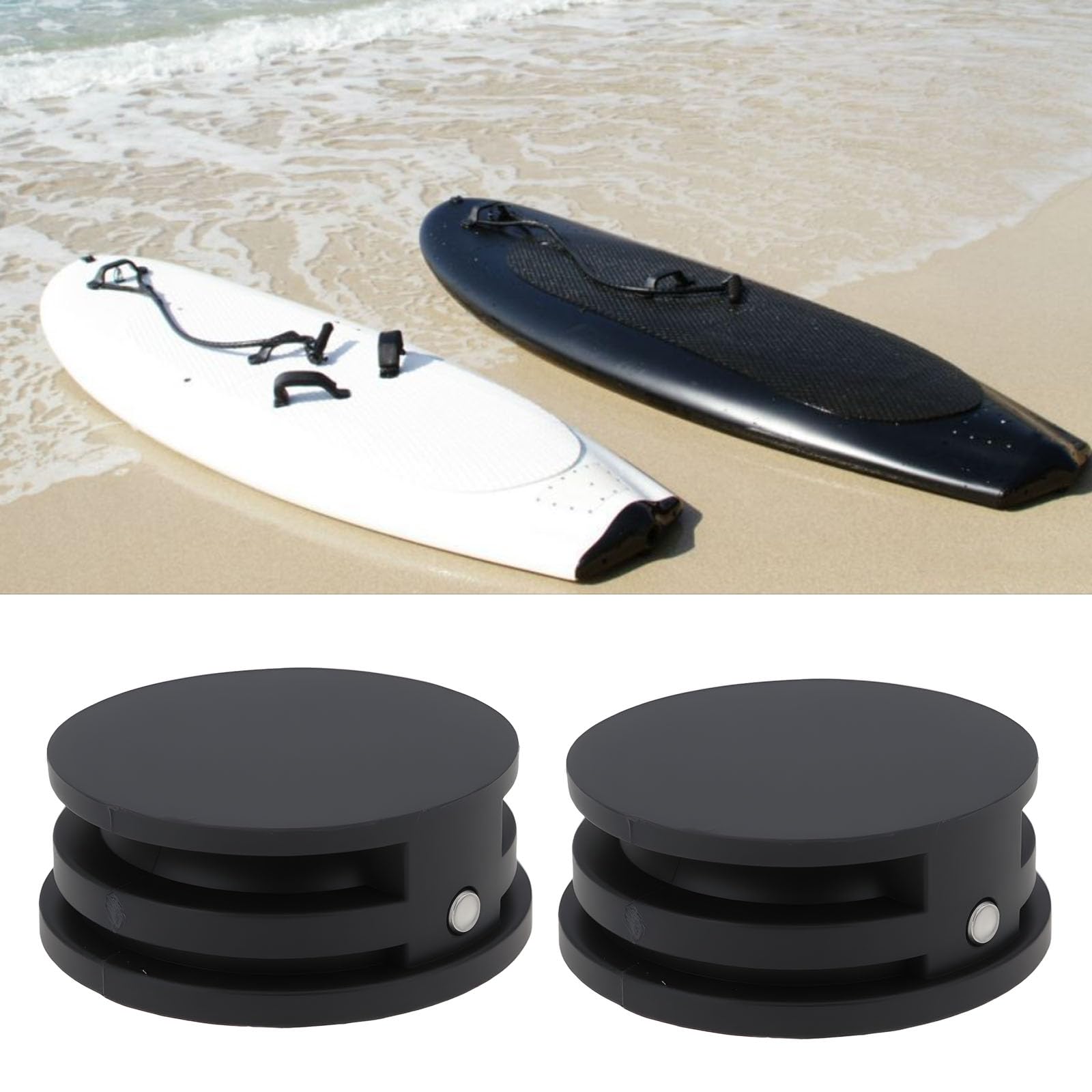 2 tapones para correa de tabla de surf de 30 x 12 mm para la mayoría de correas de tabla de surf