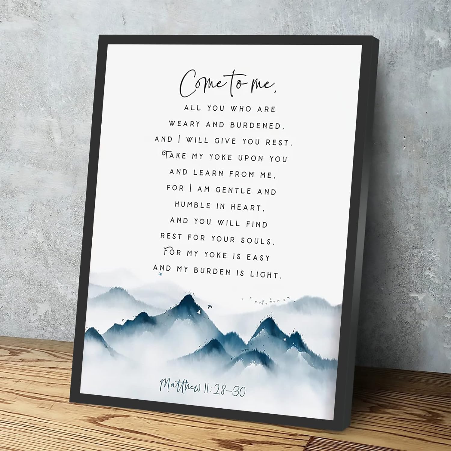 Prints For Wall Decor,Be Strong And Courageous Sign Joshua 1:9 Bible Verse Wall Art Print Scripture Wall Art,Bible Verse Sign,Boys Room Sign,Boys Room Wall Sign,16x24 Inch Framed Wall Art