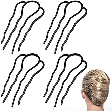 Sibba 4 Pcs Vintage Style U Shape Hair Comb Hair Accessories