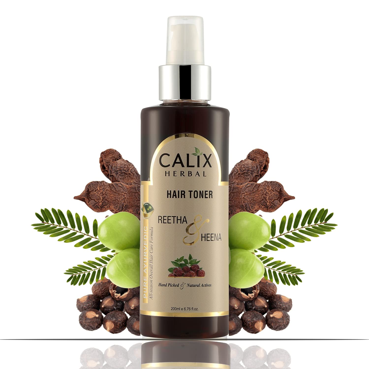 Calix Herbal Organic & Ayurvedic Hair Toner Helps Hair Growth, Control Hair Fall, Deep Root Dandruff Control for Men & Women | All Hair Type (200 Ml)-image-7