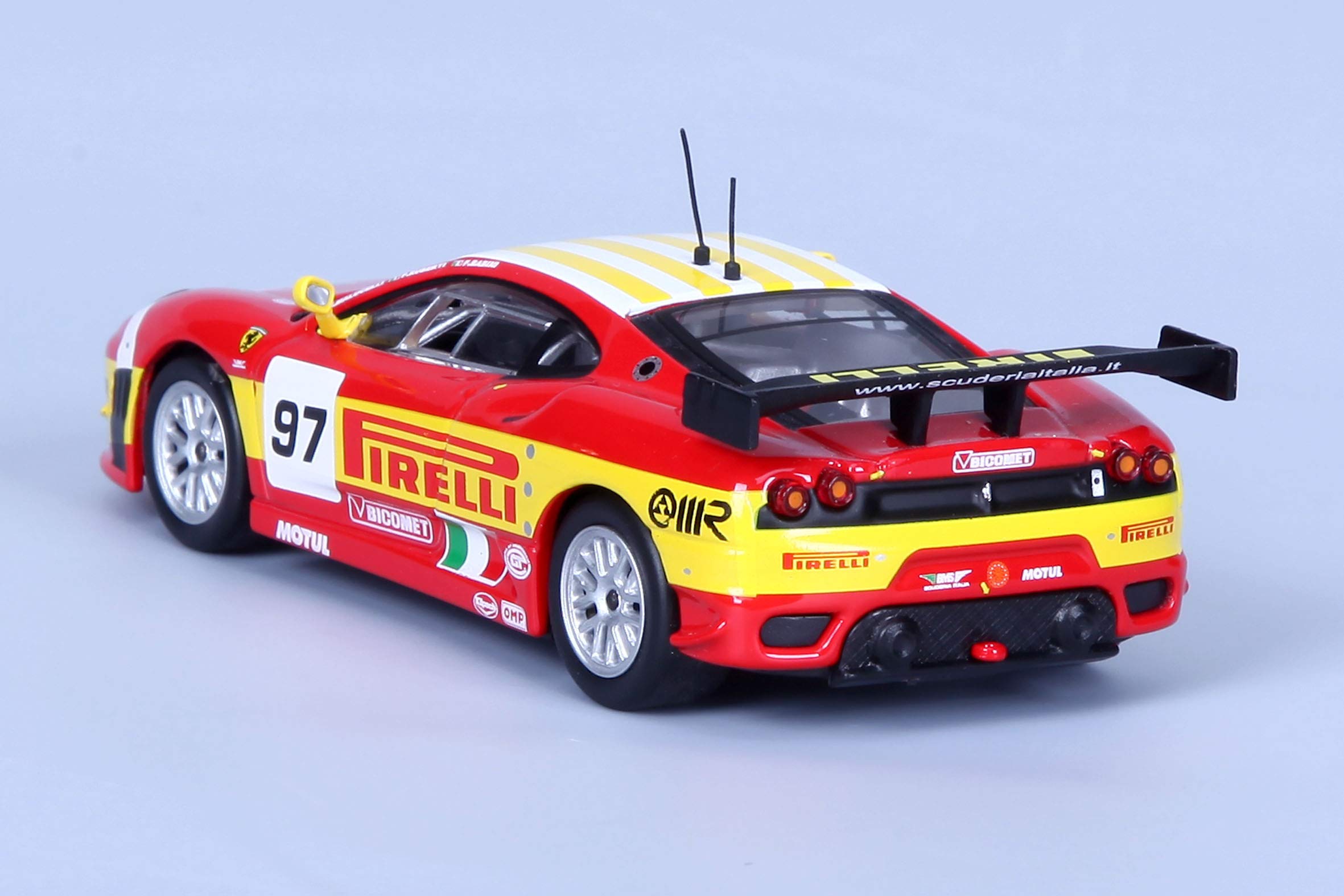 【中古】ブラゴ 1/43ダイキャスト フェラーリ F430 GT No97 M.マルセリ/P.ルベルティ/F.バビーニ LM 2008 Amazon | ブラーゴ 1/43 2008 フェラーリ F430 Bburago 1/43 Ferrari