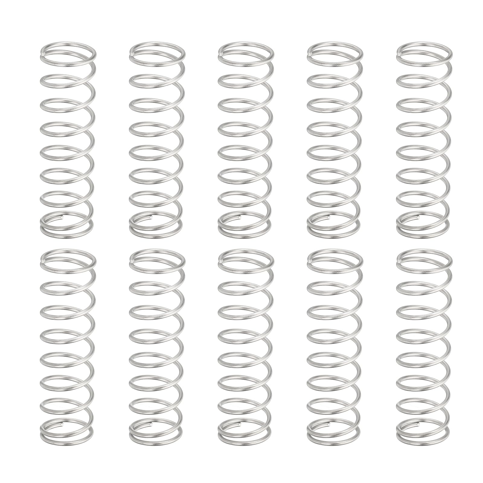 uxcell 10Pcs Compression Spring 0.8mm Wire Diameter x 10mm OD x 20mm Long — Amazon image 11