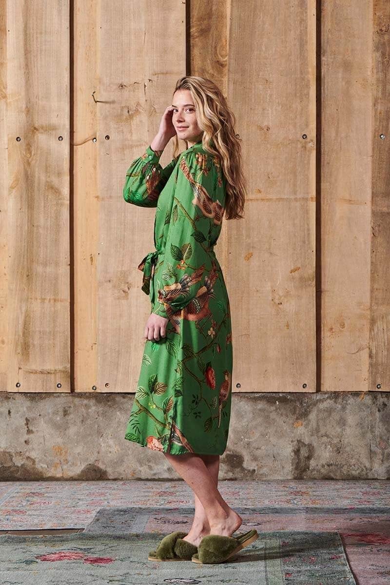 PIP Studio - Donnatella Long Sleeve Good Nightingale Green M