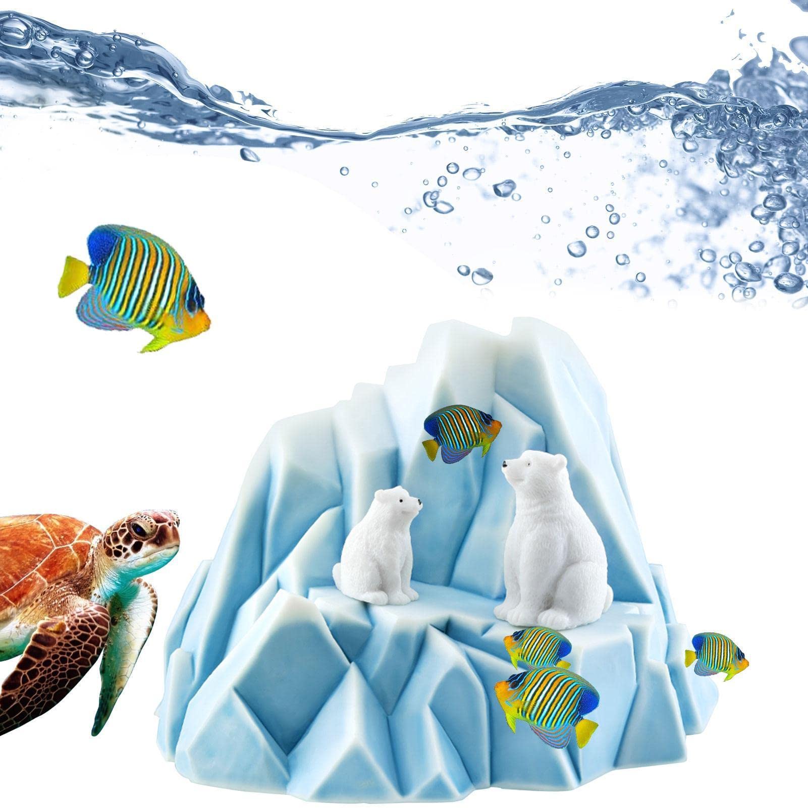 Hsthe Sea 3 Figurines Ski Miniatures – Résine Déco Diorama – Micro Paysage Train Ou Jardin Féerique