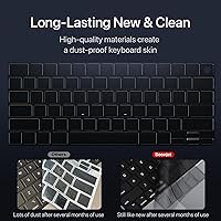 Vista 2 de Protector de Teclado Ultra Delgado Premium, Compatible con MacBook Pro 14/16 de 2025-2021 M5/M4/M3/M2/M1 Pro/Max, MacBook Air 13/15 M4/M3/M2, Diseño