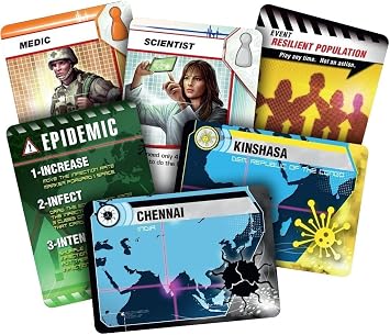 Z-Man Games | Pandemic – The Intense Cooperative Strategy Game | Race Against Time to Save the World | Simple to Learn, The Ultimate Games Night Challenge | 2–4 Players | Ages 8+| 45 Mins Playtime