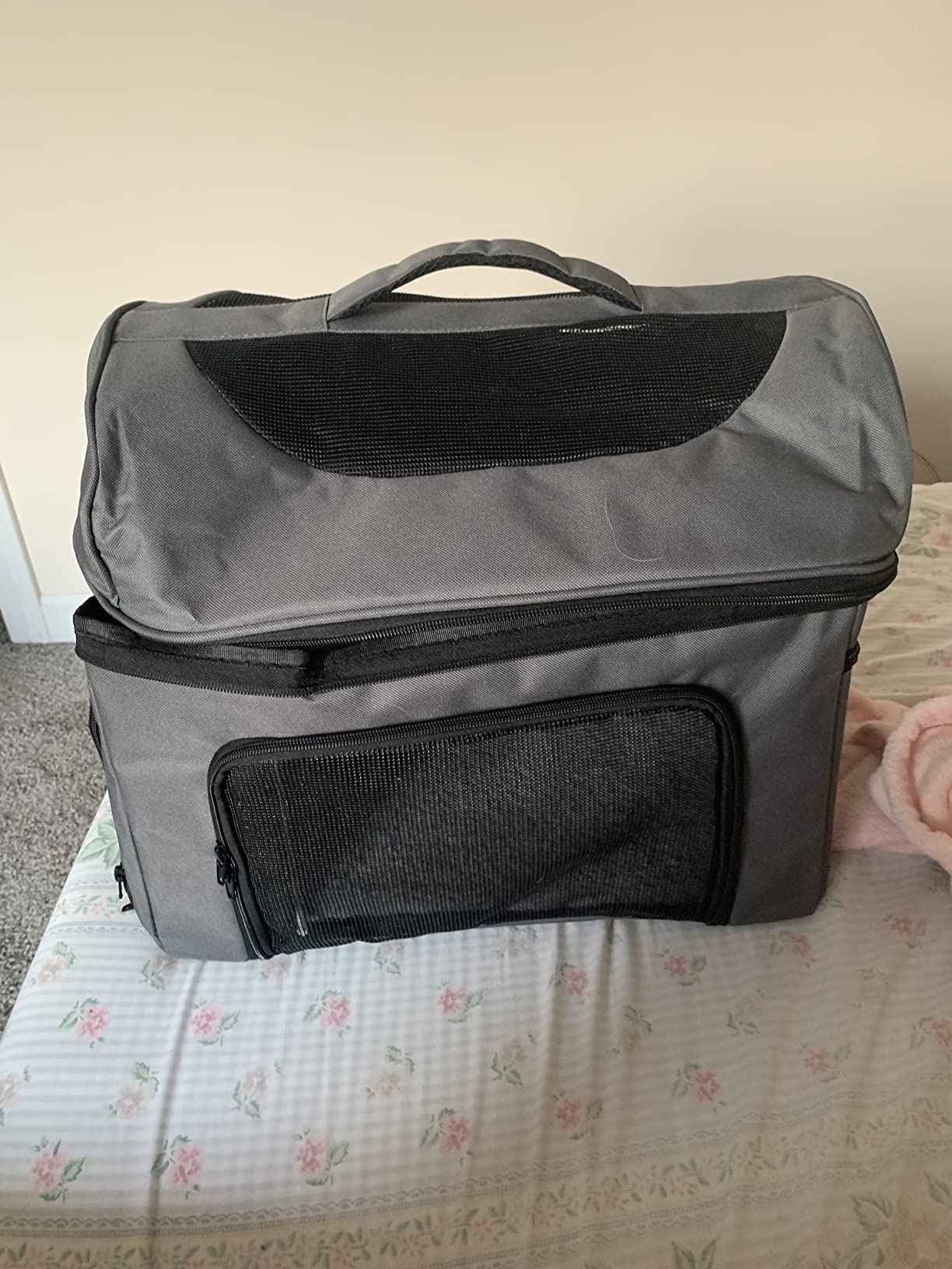 4/mo Finance Cat Carrier Large Pet Travel Carrier Bag Airline