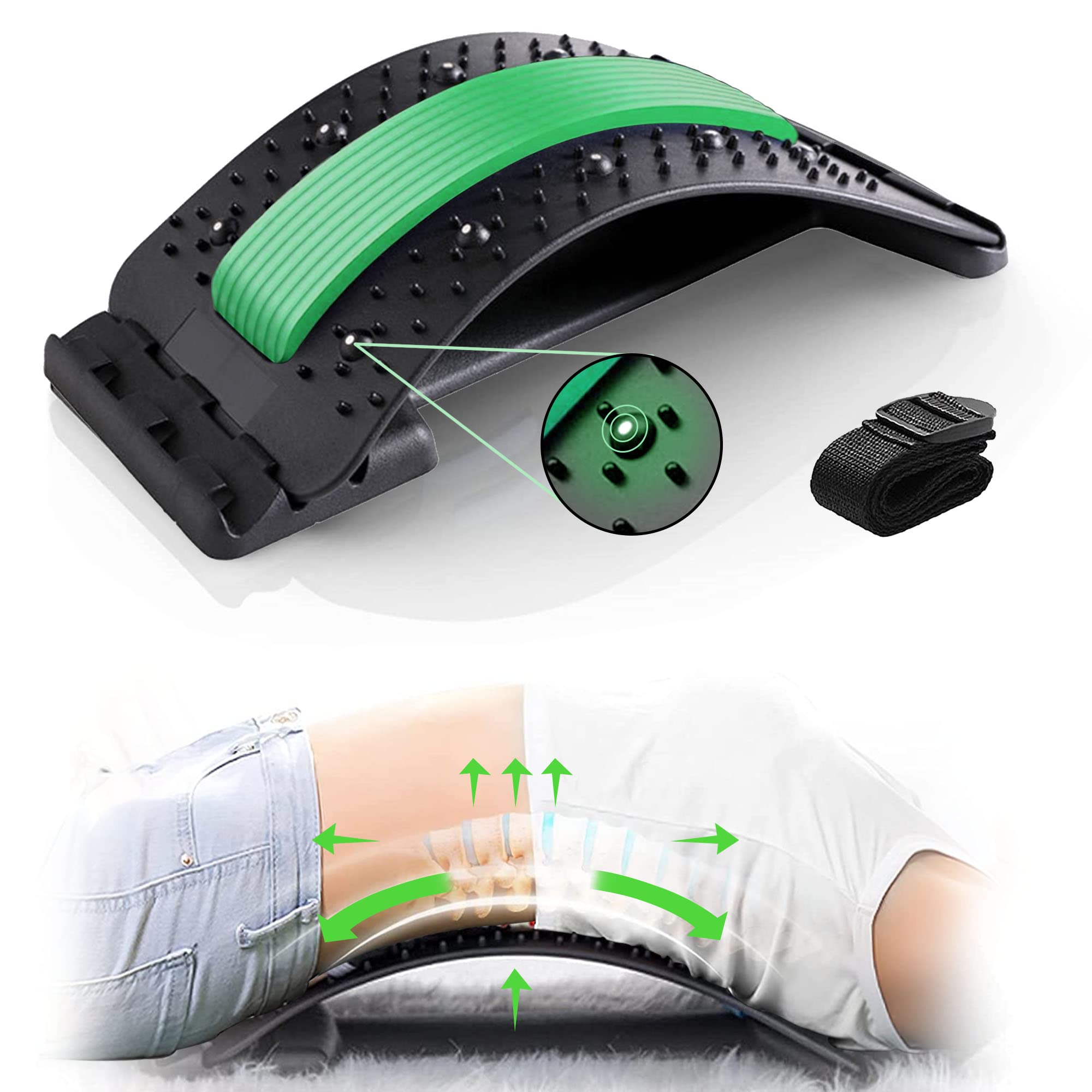 Buy Back Cracker,Back Stretcher,Black Spine Board Back Stretcher for