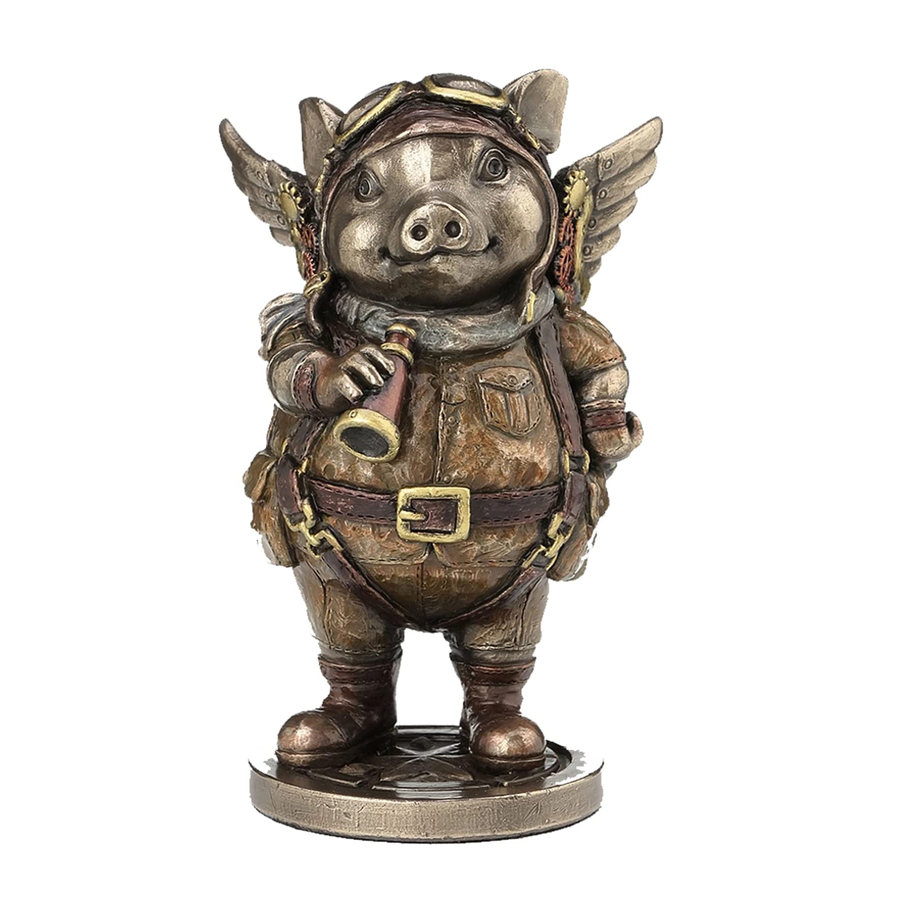 Nemesis Now Porcus Machina 13.5cm Figurine, Bronze, One Size