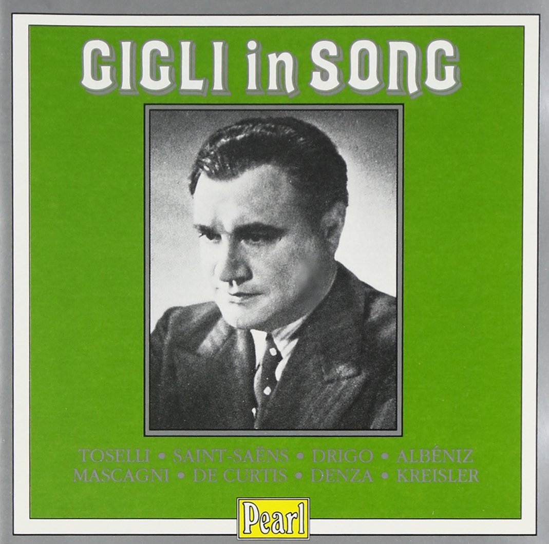 Gigli in Song [Audio CD] Gigli, Beniamino; De Curtis, Ernesto and Pasternack, Josef