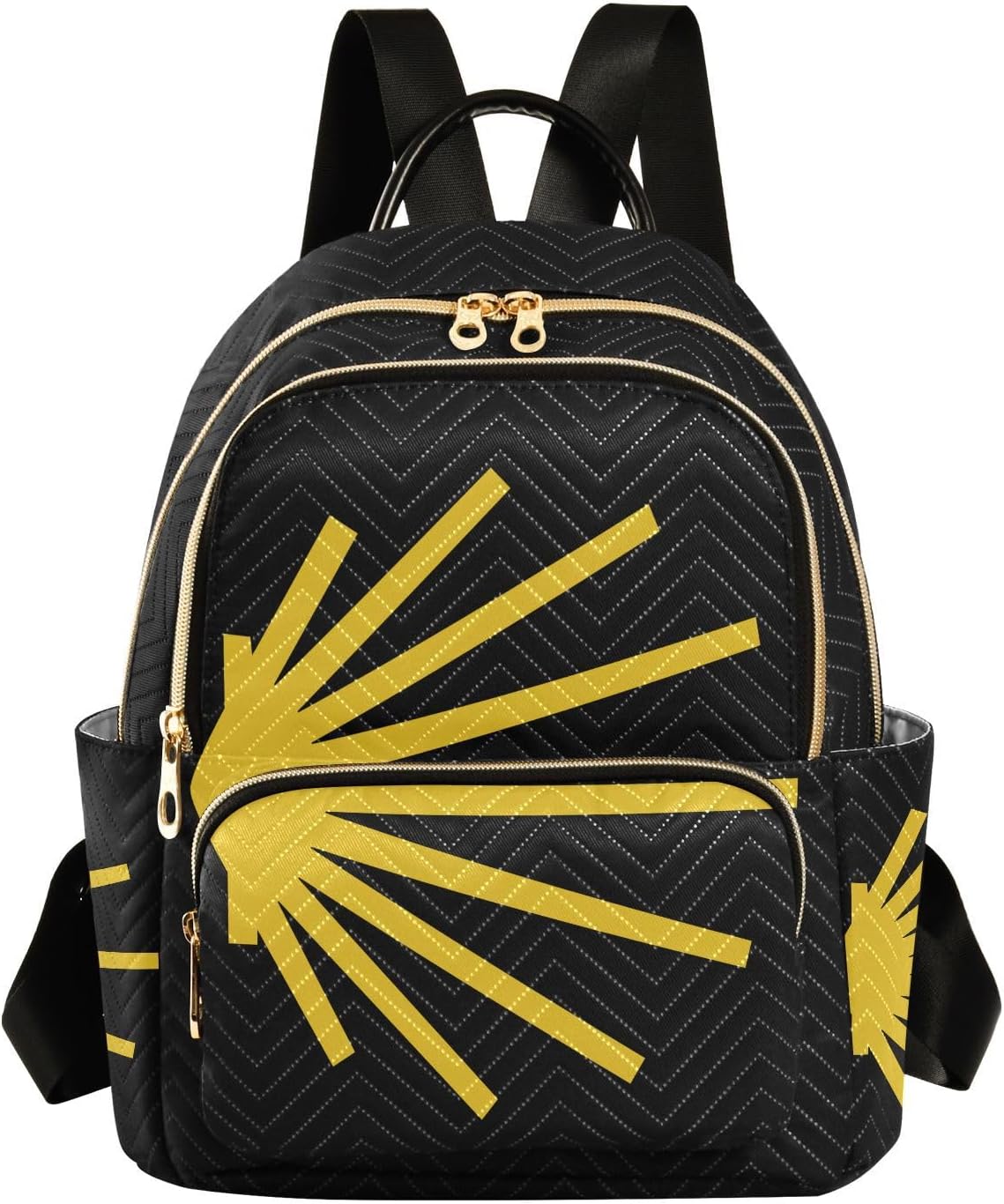 Camino De Santiago Spain Mini Backpack for Women, LightWeight Travel Backpack Purse Shoulder Bag Small Casual Daypack for Womens