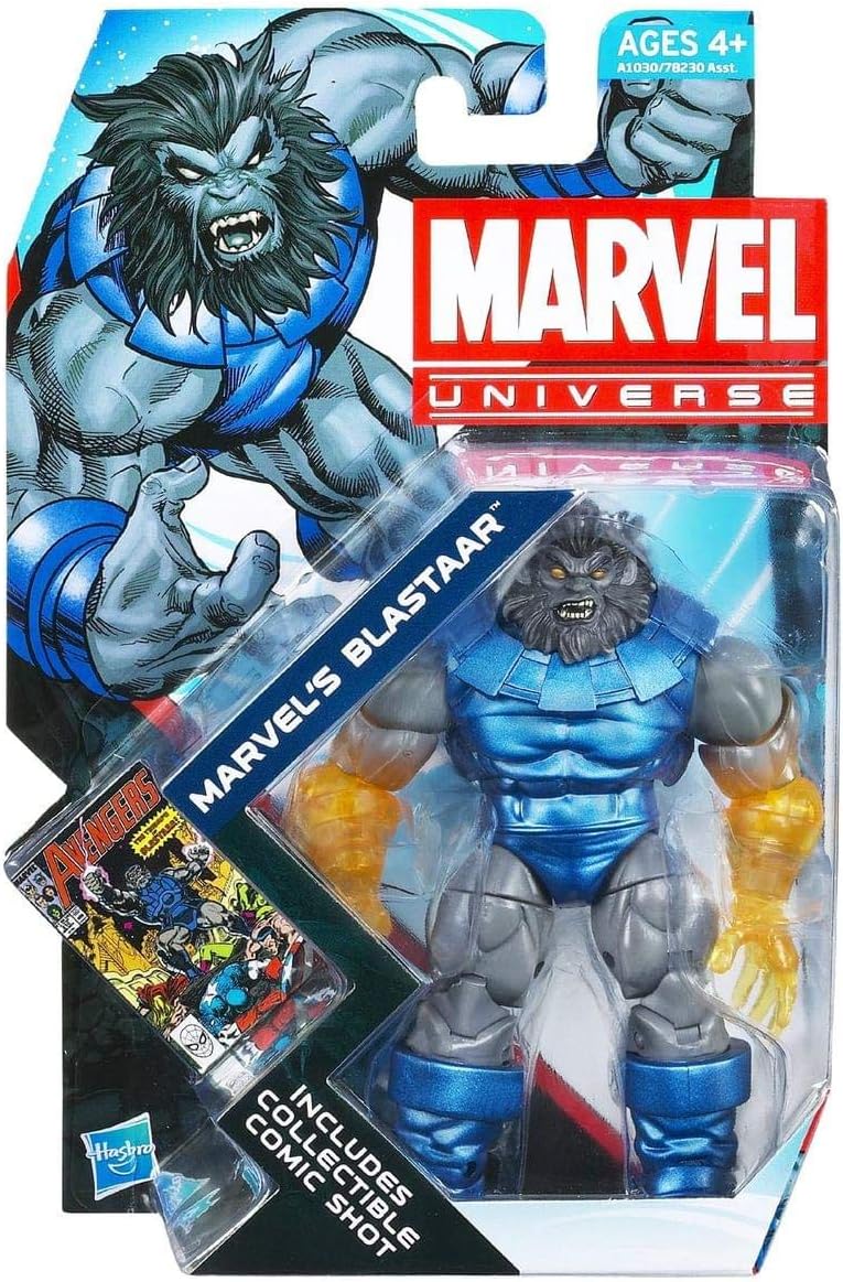 Marvel Universe 3 3/4 Inch Series 20 Action Figure #24 Blastaar [Solid Color Arms!] by Hasbro