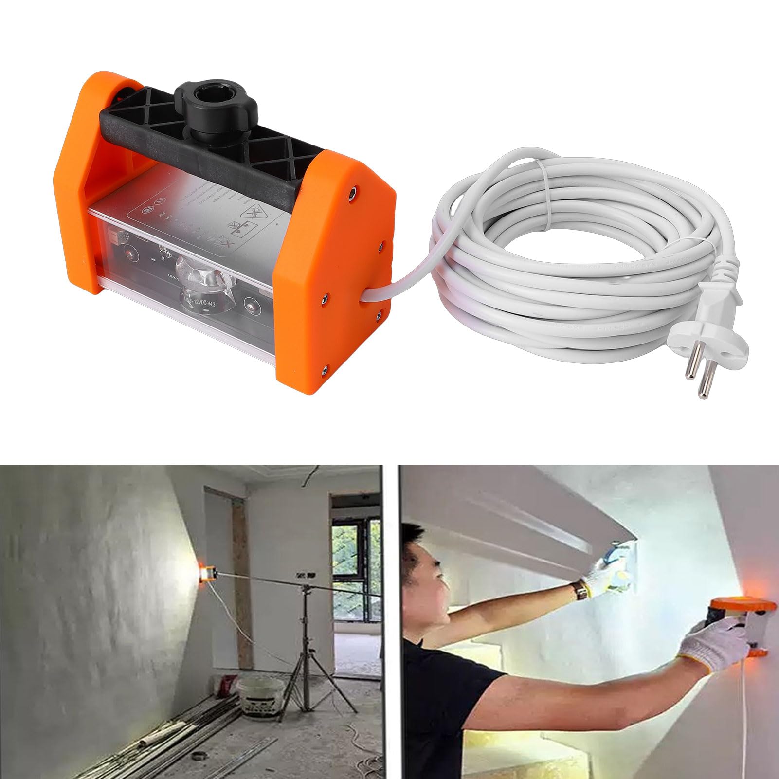 LED-Wandkontrollleuchte, 1000 lm, 155°-Weitwinkel