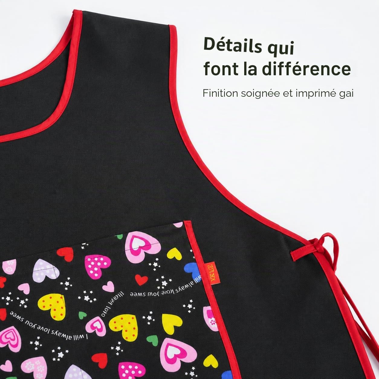 Etrexonline Tablier universel avec poches pour barbecue, cuisine, nettoyage, hôtellerie, fruits et travail - Uniforme de travail confortable et efficace