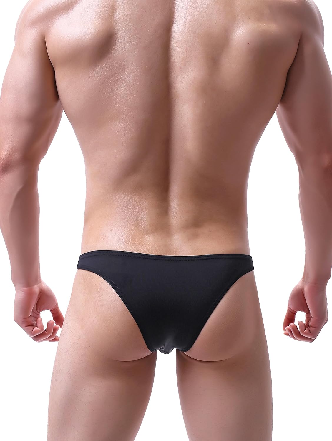 iKingsky Men's Sexy Brazilian Underwear Soft Pouch Bikini Under Panties Half Back Coverage Mens Underwear - Image 3