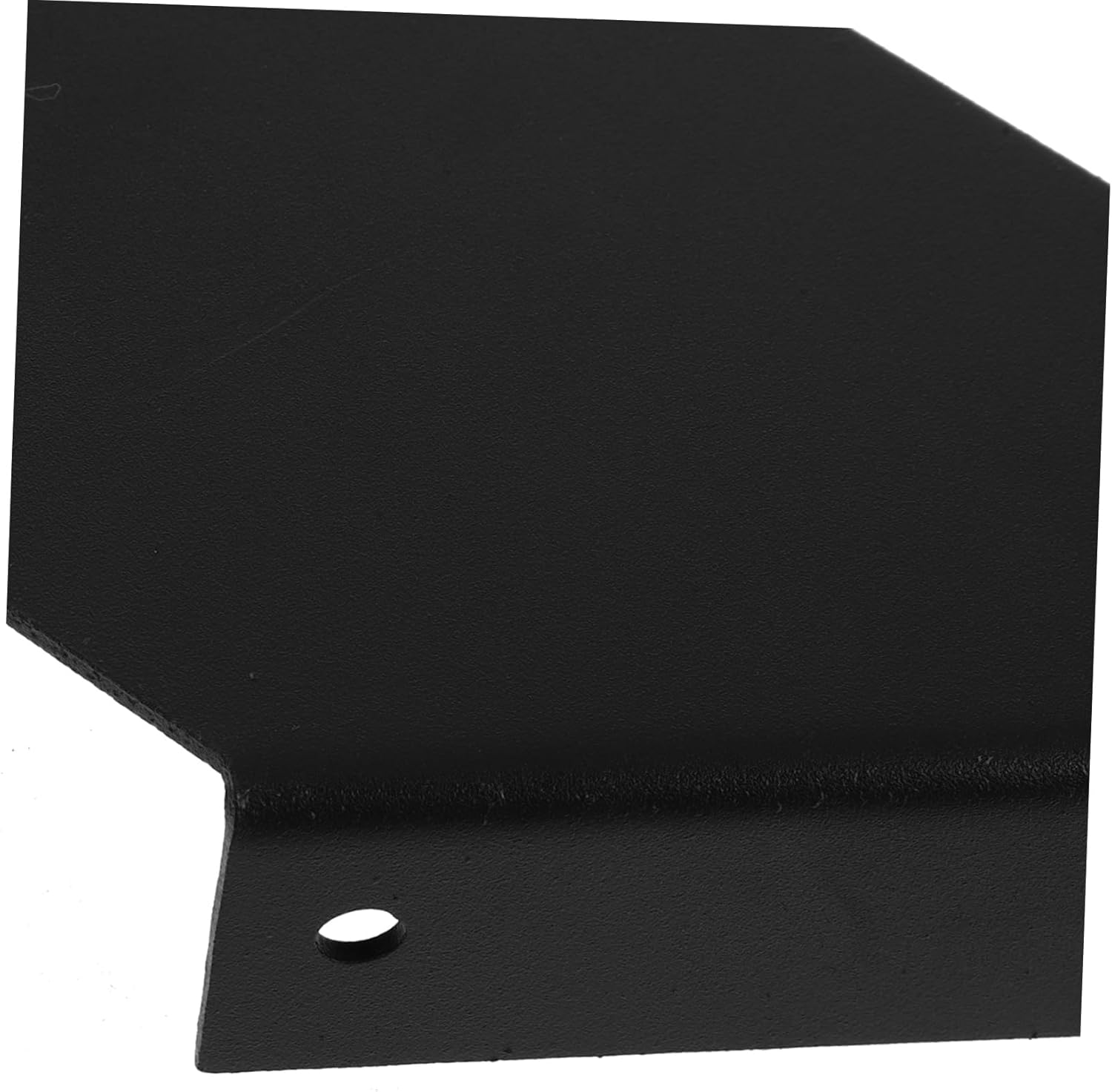 Mobestech 4pcs Decorative Shelf Brackets Sturdy Metal Supports for Wood Shelves Wall Mount Hardware for Home Office and Commercial Use Easy Installation Two