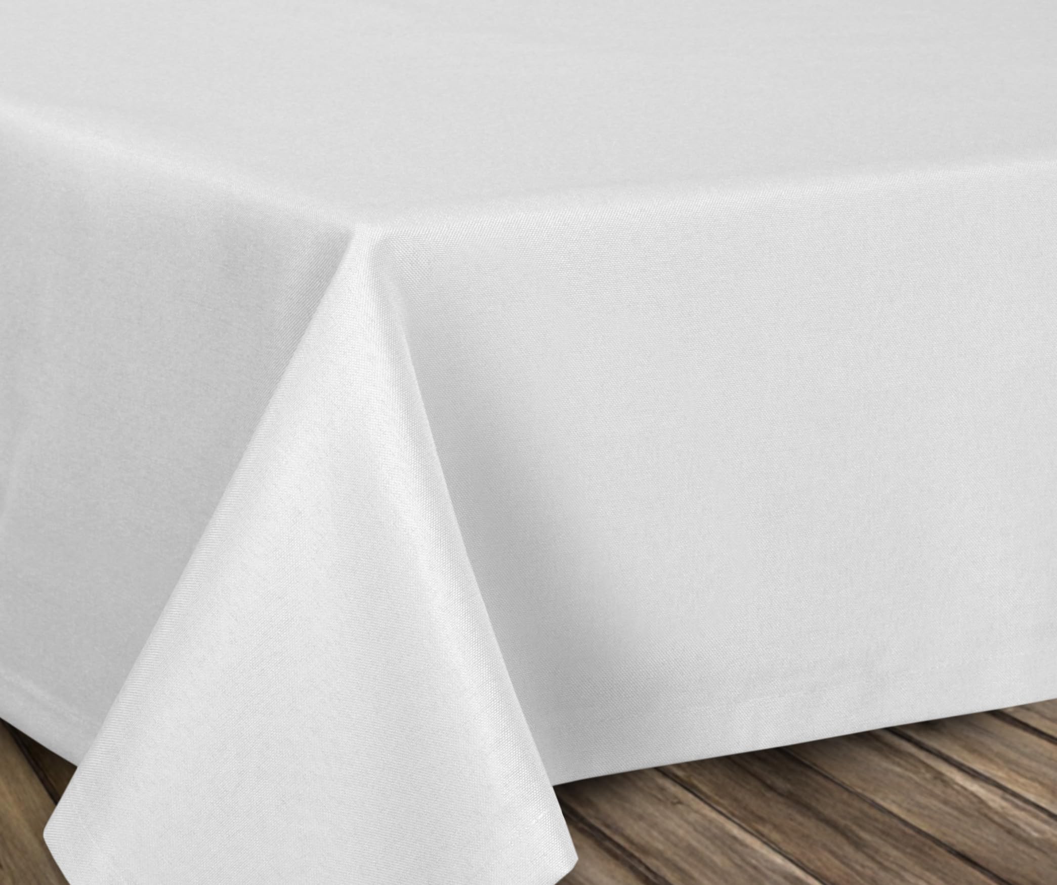 BEAUTEX fleckenabweisende und bügelfreie Tischdecke - Tischtuch mit Lotuseffekt