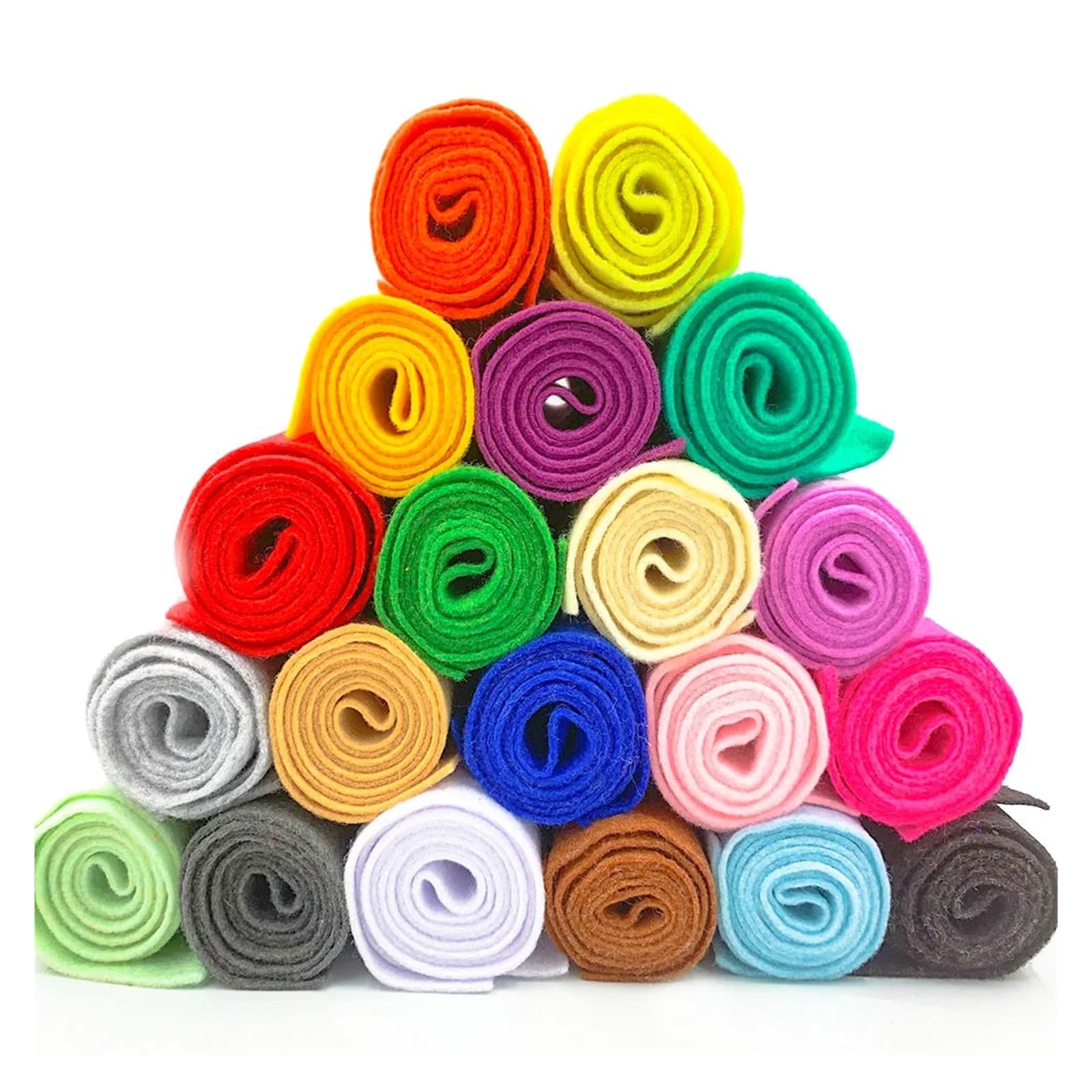 Bastelfilz Filz 90 cm breite, weiche Filzstoff-Vliesplatte for Selbermachen – Nähpuppen, Weihnachtsbastelmaterial for Kinder für DIY Handwerk(Light Blue,90cm x 90cm)