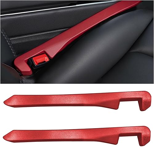 Augeny 2 piezas de relleno de espacio para asiento de automóvil, tapón de cuero para llenar el espacio entre el asiento y la consola, bloqueador