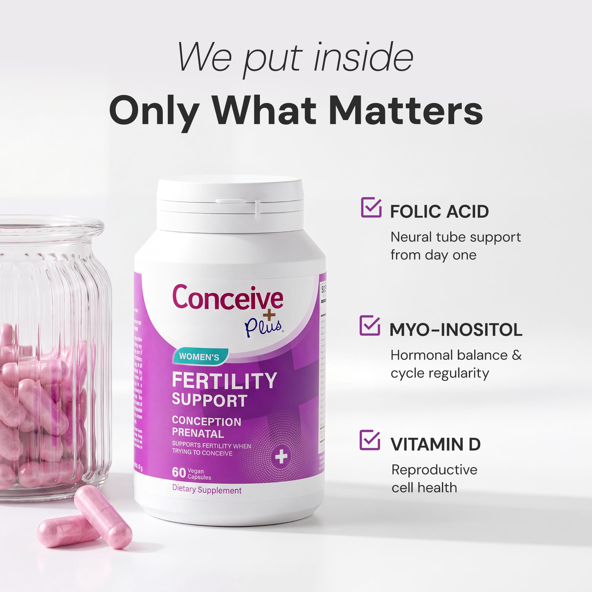 CONCEIVE PLUS Womens Fertility Support — Amazon image 4