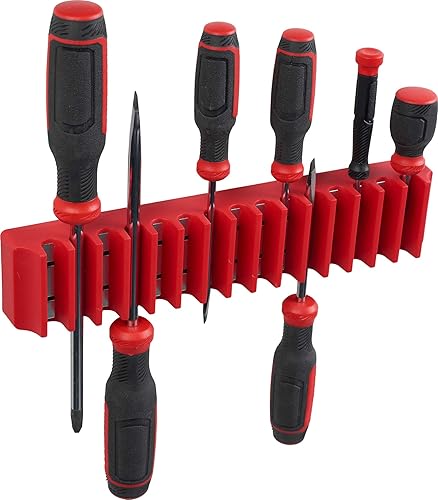 Mechanic's Time Savers Organizador de herramientas: Estante magnético para destornilladores
