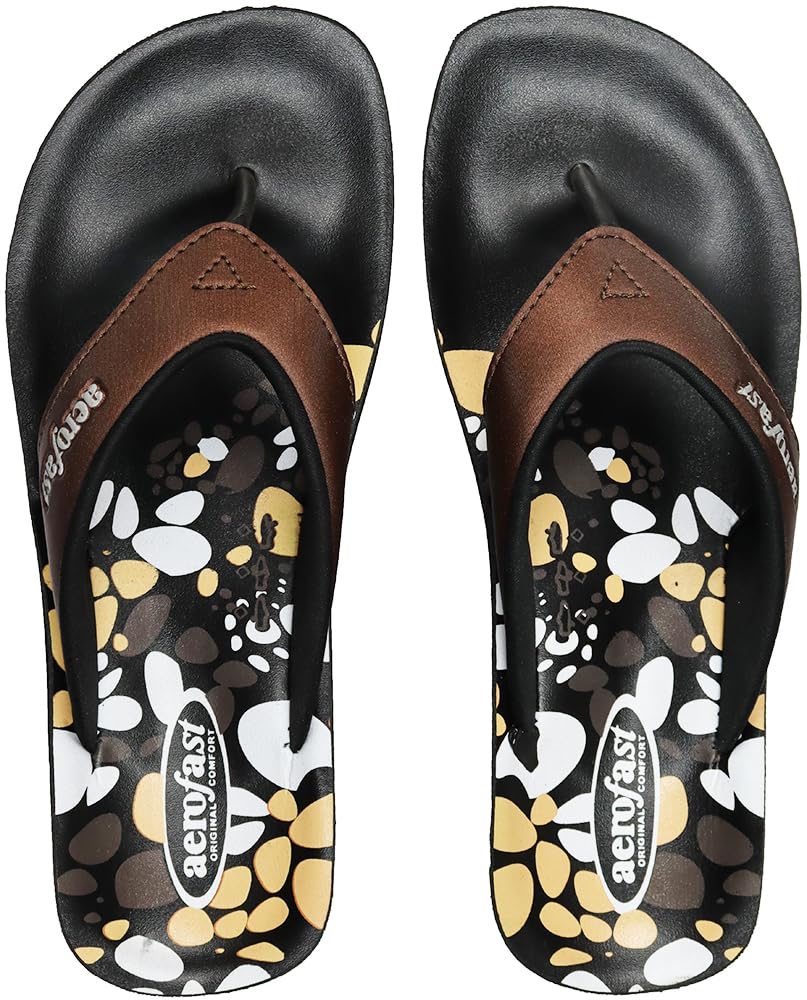 AeroFast PU Casual Slippers for Women