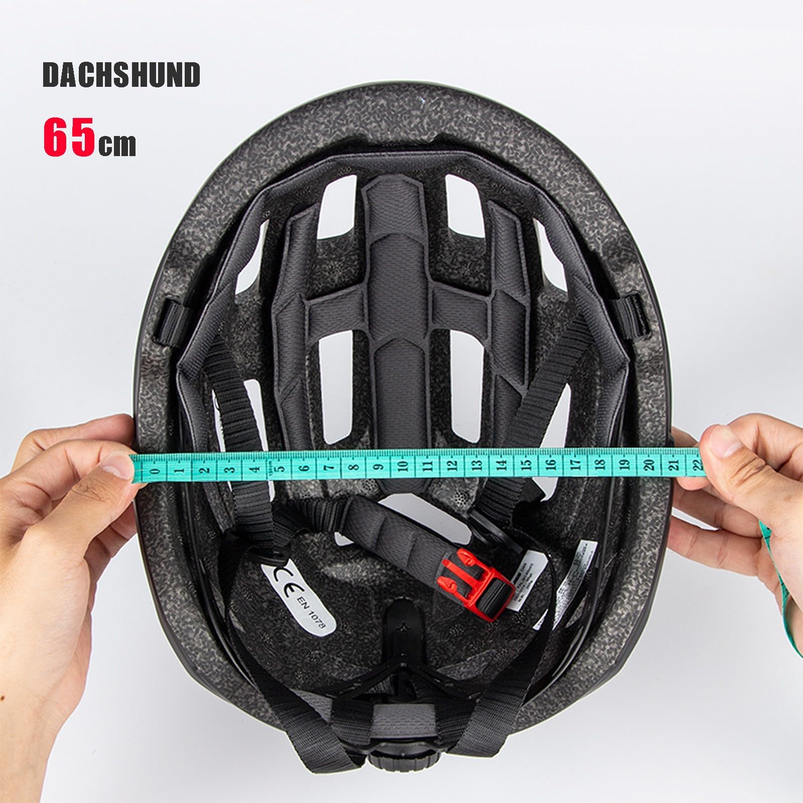 Fahrradhelm Für Erwachsene – EPS-Schaum, PC-Schale, 21 Belüftungsöffnungen, Verstellbar 61–65 Cm, Leicht & Sicher
