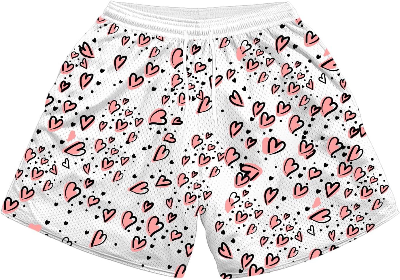 Fashion Funny Animal Printing Swim Trunks 5 inch Inseam Quick Dry Active Board Shorts for Men