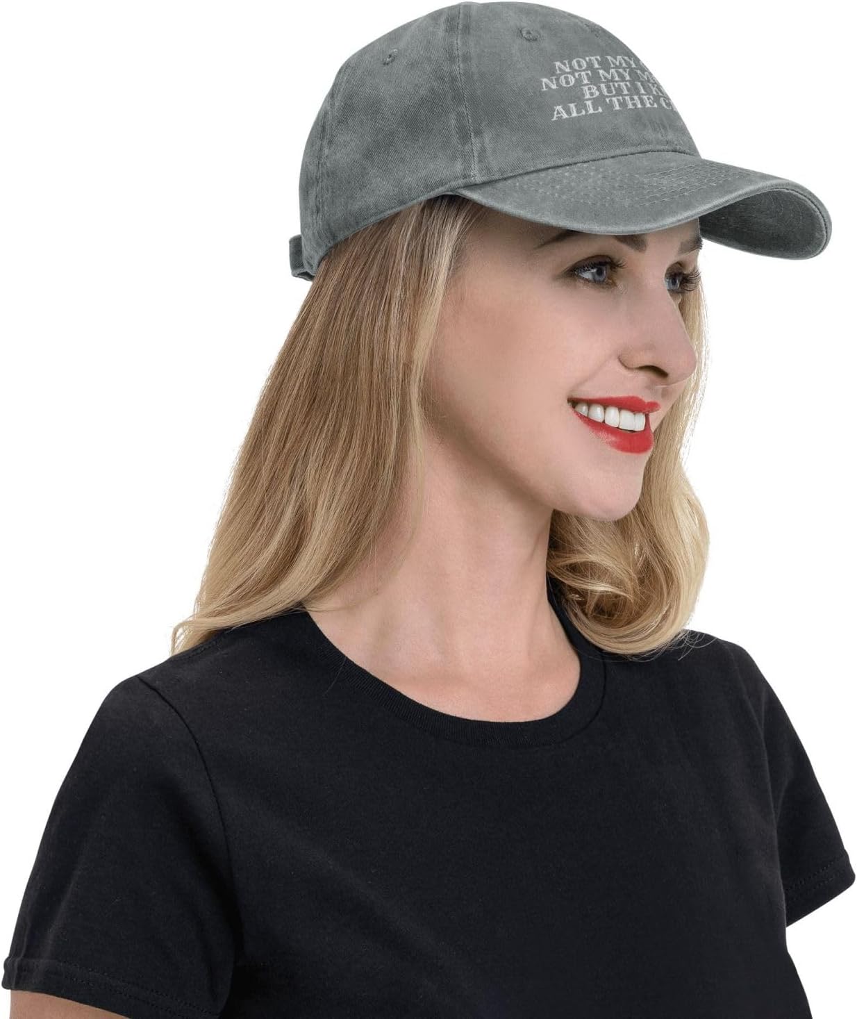 Not My Circus Not My Monkeys But I Know All The Clowns Hat for Women Baseball Caps Cool Hats Gray