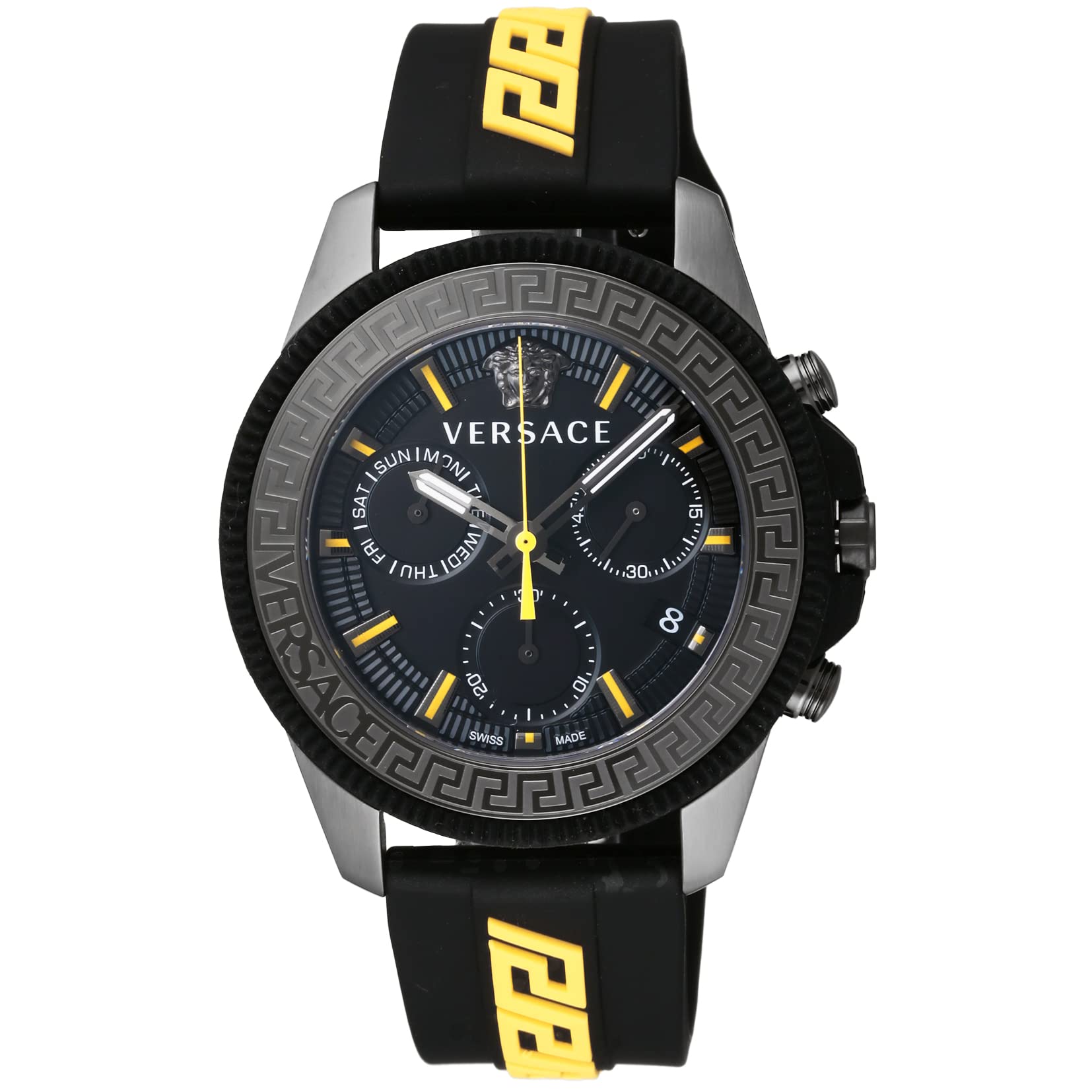 Amazon.co.jp: [VERSACE(ヴェルサーチ)] 腕時計 GRECA ACTION CHRONO