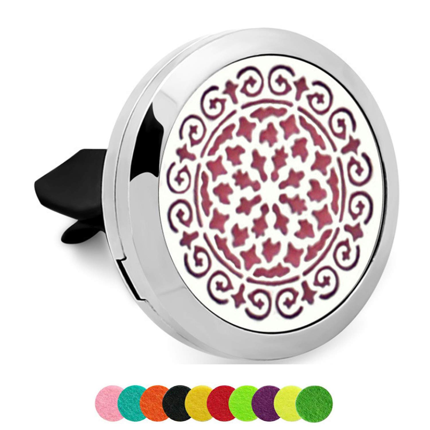 Werylee Car Diffuser Vent Clip Stainless Steel Car