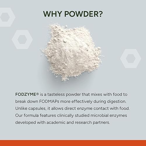 Miniatura 4 de FODZYME Kit de 30 dosis para llevar, alivio para la hinchazón, gases, estreñimiento, diarrea, dolor abdominal, enzimas digestivas para viajes, comer