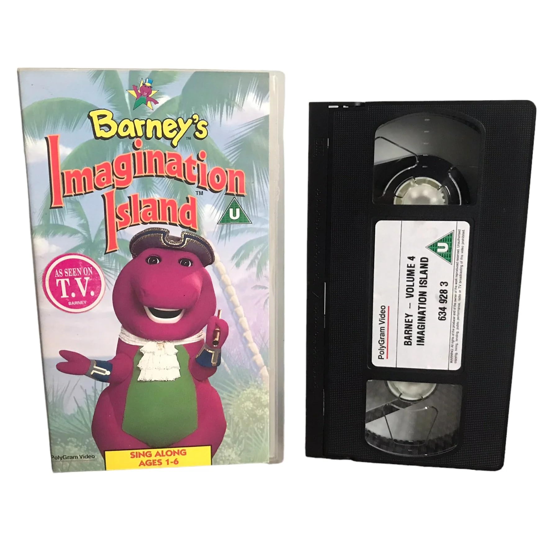 Buy barney imagination island 1994 vhs online at desertcartegypt