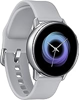 Vista 4 de Samsung Galaxy Watch Active - Reloj inteligente, 1.57 in, GPS, Bluetooth, WiFi, plateado 2.3