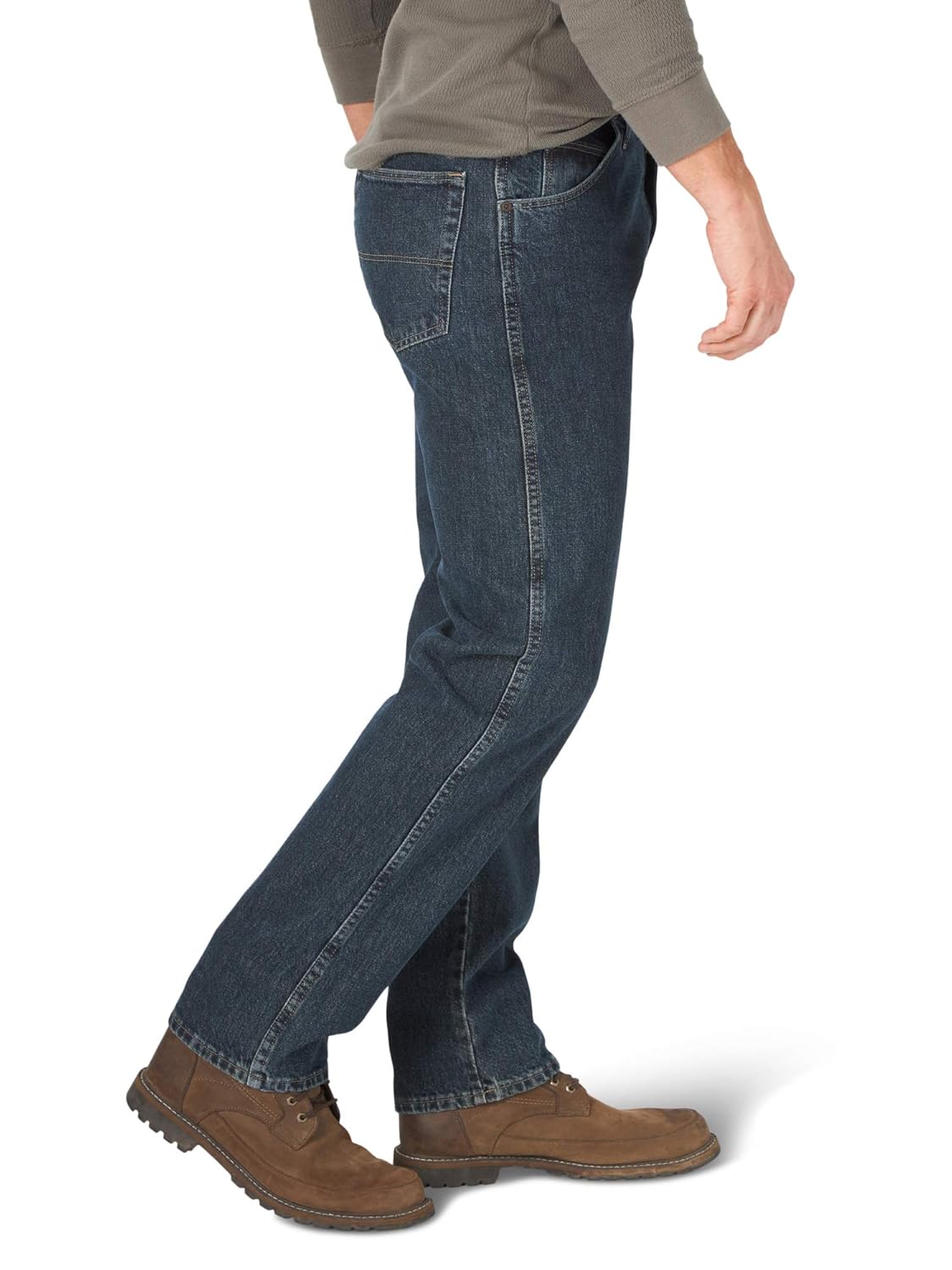 Wrangler Authentics Calça jeans masculina clássica de algodão com 5 bolsos e modelagem regular em promoção! Veja a oferta e mais achadinhos de Calças 9 Hoje é o melhor dia para comprar Wrangler Authentics Calça jeans masculina clássica de algodão com 5 bolsos e modelagem regular com aquele preço maroto! Promoção! Aproveite a oferta! 9