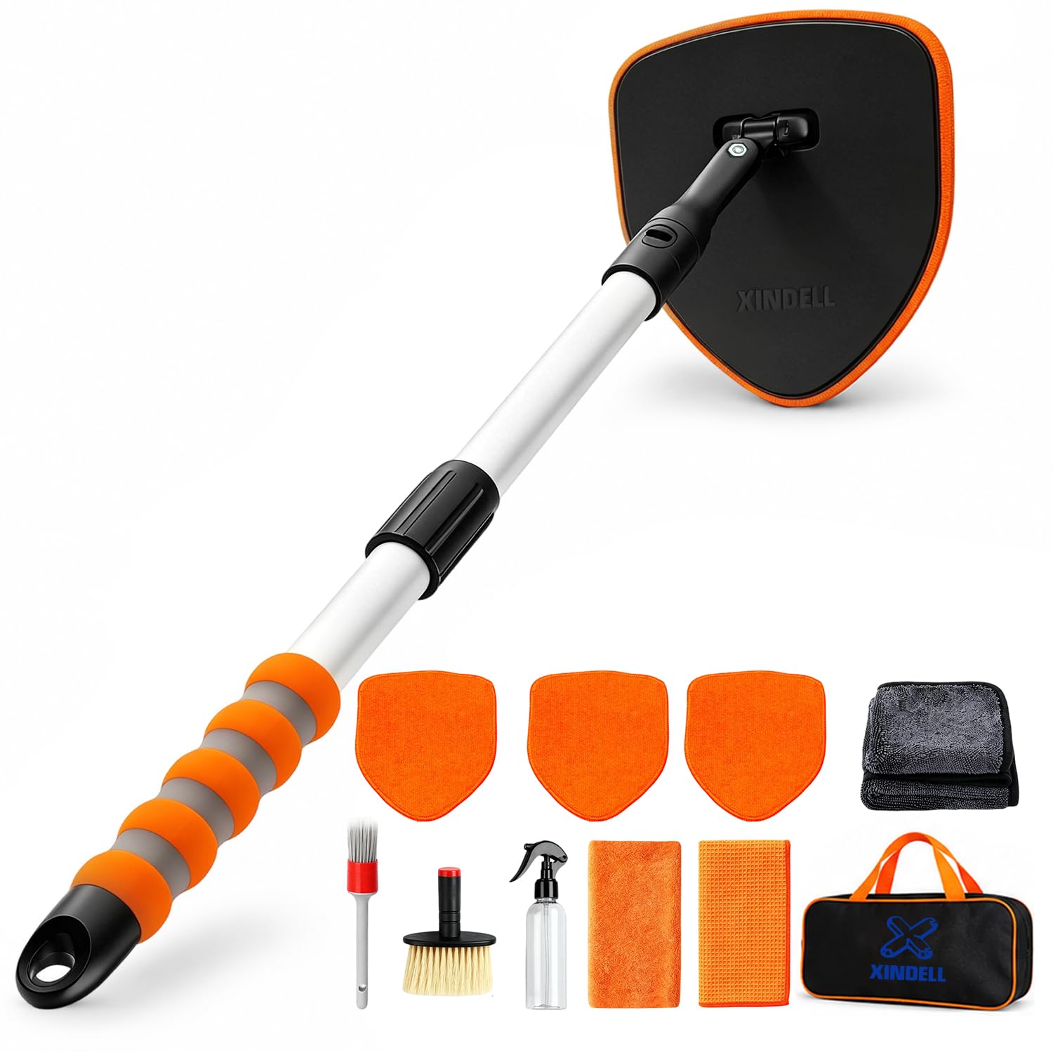 XINDELL 10-Piece Interior Windshield Cleaner Kit
