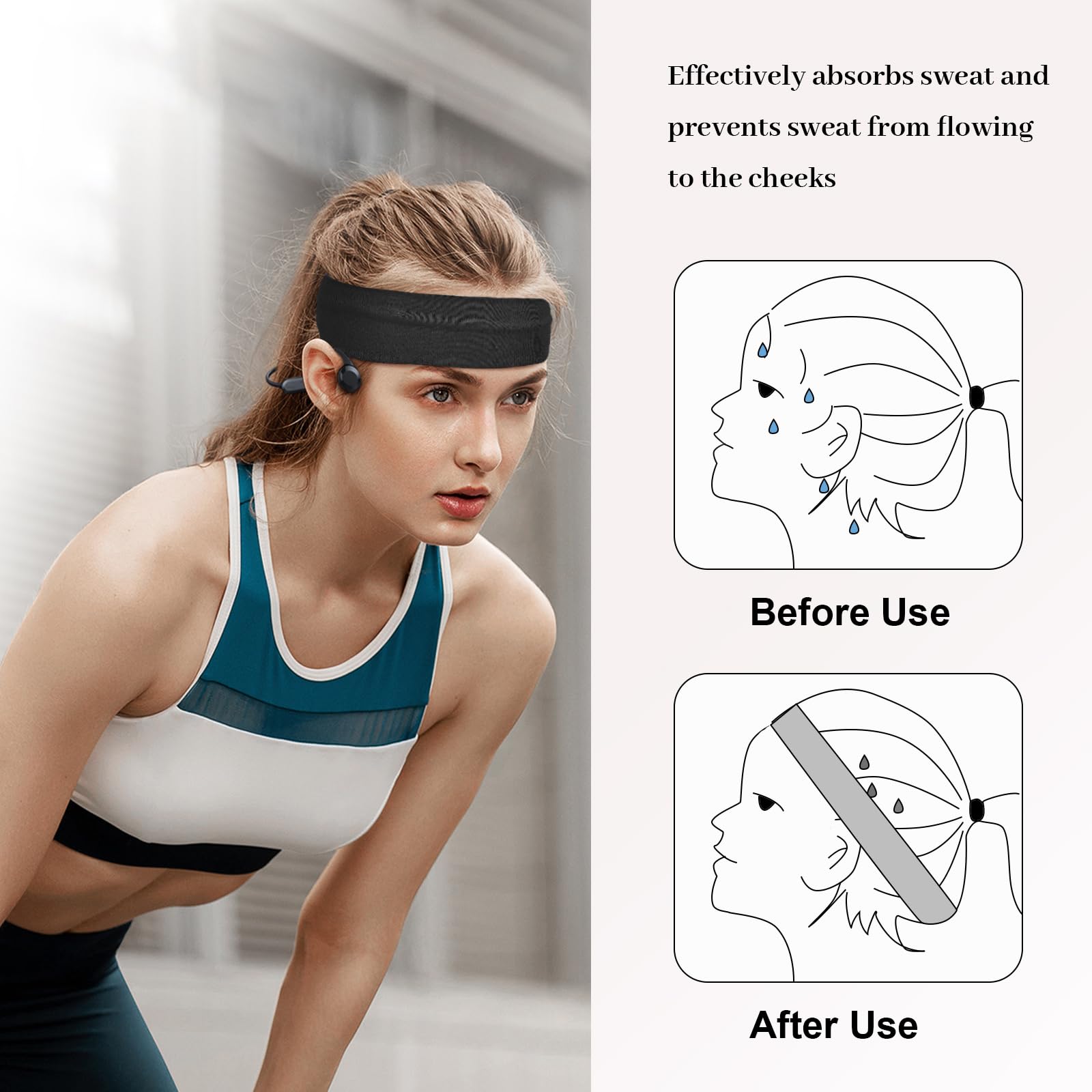 AWUMBUK 8 Pcs Headbands for Women's Hair - Image 3