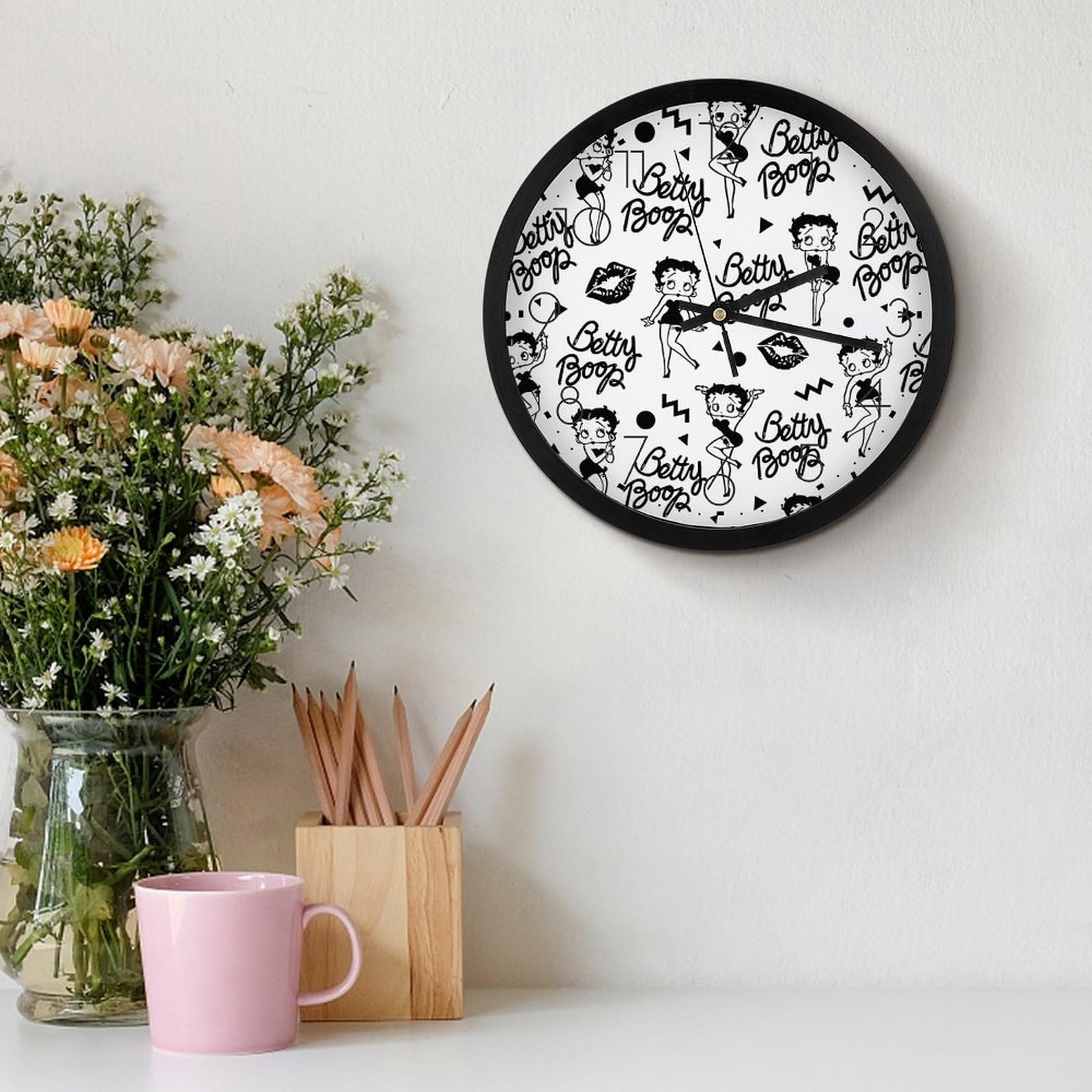 Amazon.co.jp: ベティちゃん ベティブープ (20) 壁掛け時計 かけ時計