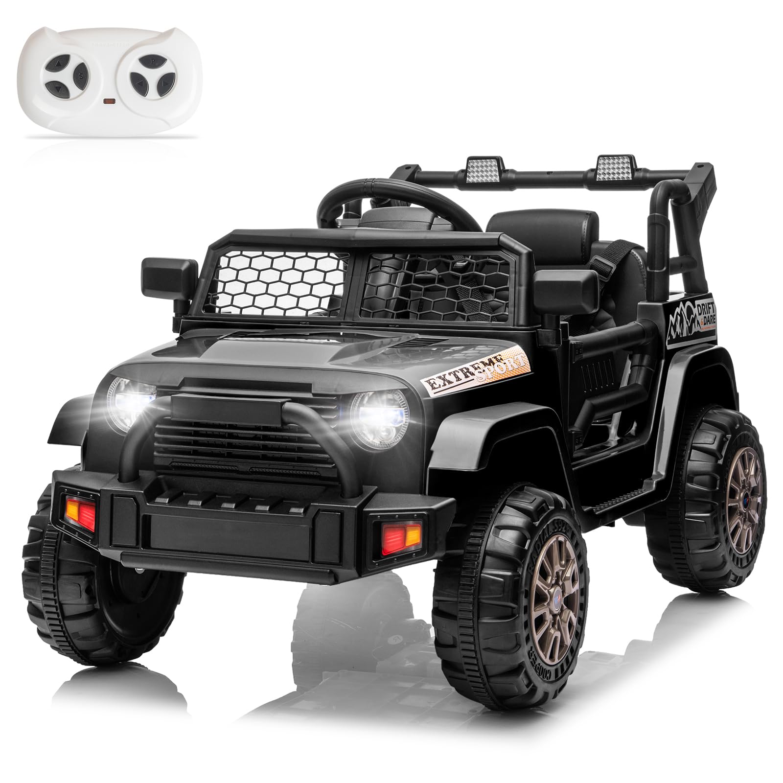 LALAHO Voiture Véhicule électrique Enfant 12V